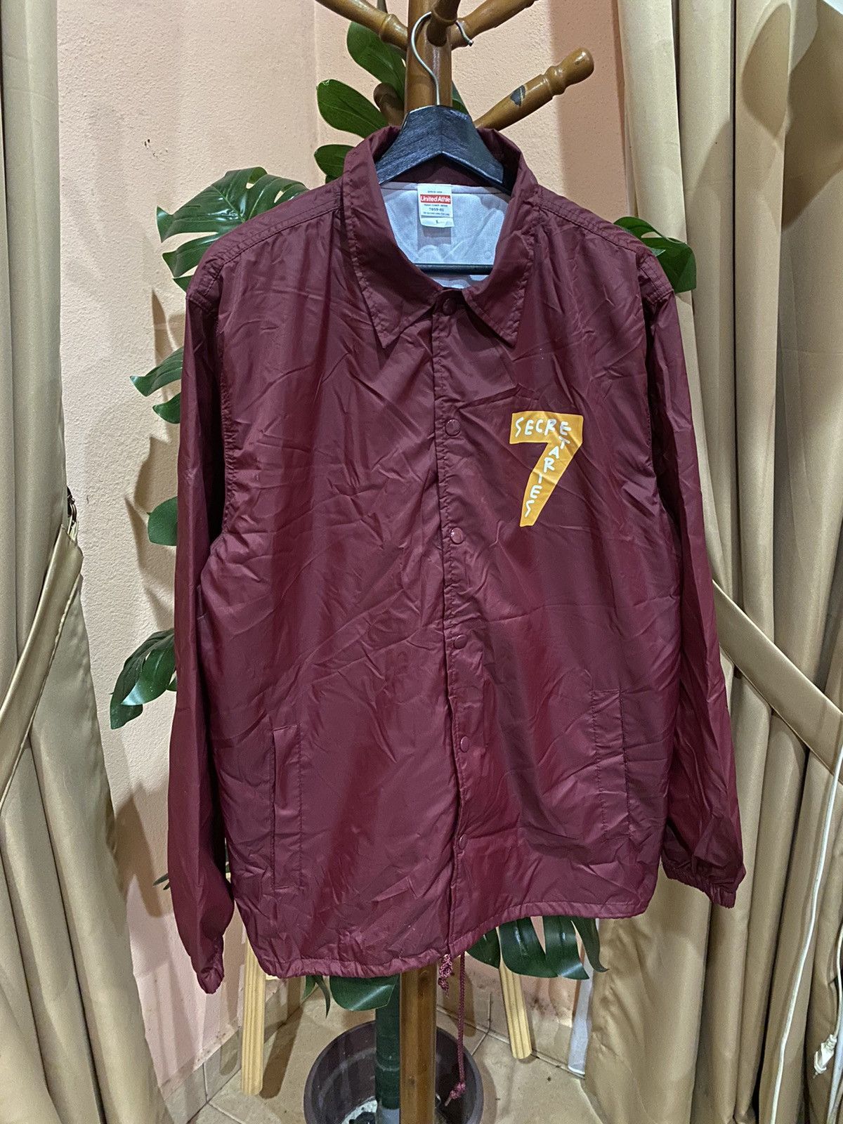 Other VINTAGE SECRET ARIES NO7 NYLON COACH JACKET Size US L / EU 52-54 / 3 - 5 Thumbnail