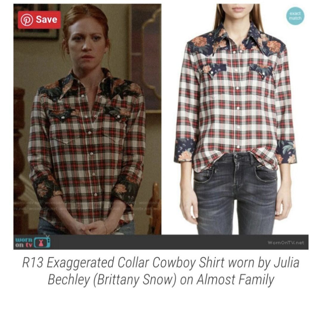 R13 R13 cowboy shirt Size M / US 6-8 / IT 42-44 - 6 Thumbnail