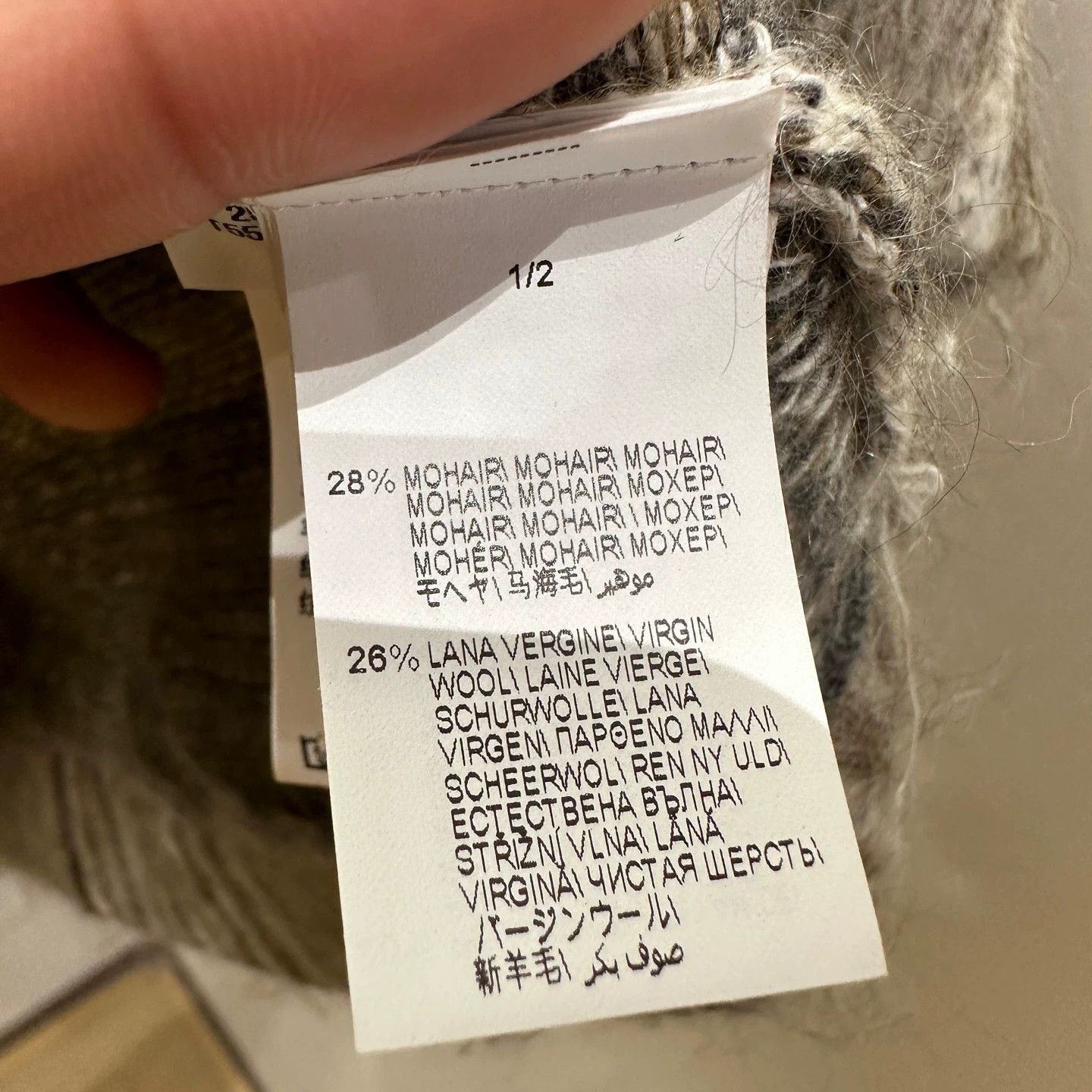 Brunello Cucinelli Brunello Cucinelli check gold l/s knit s mohair Size XS / US 0-2 / IT 36-38 - 4 Thumbnail
