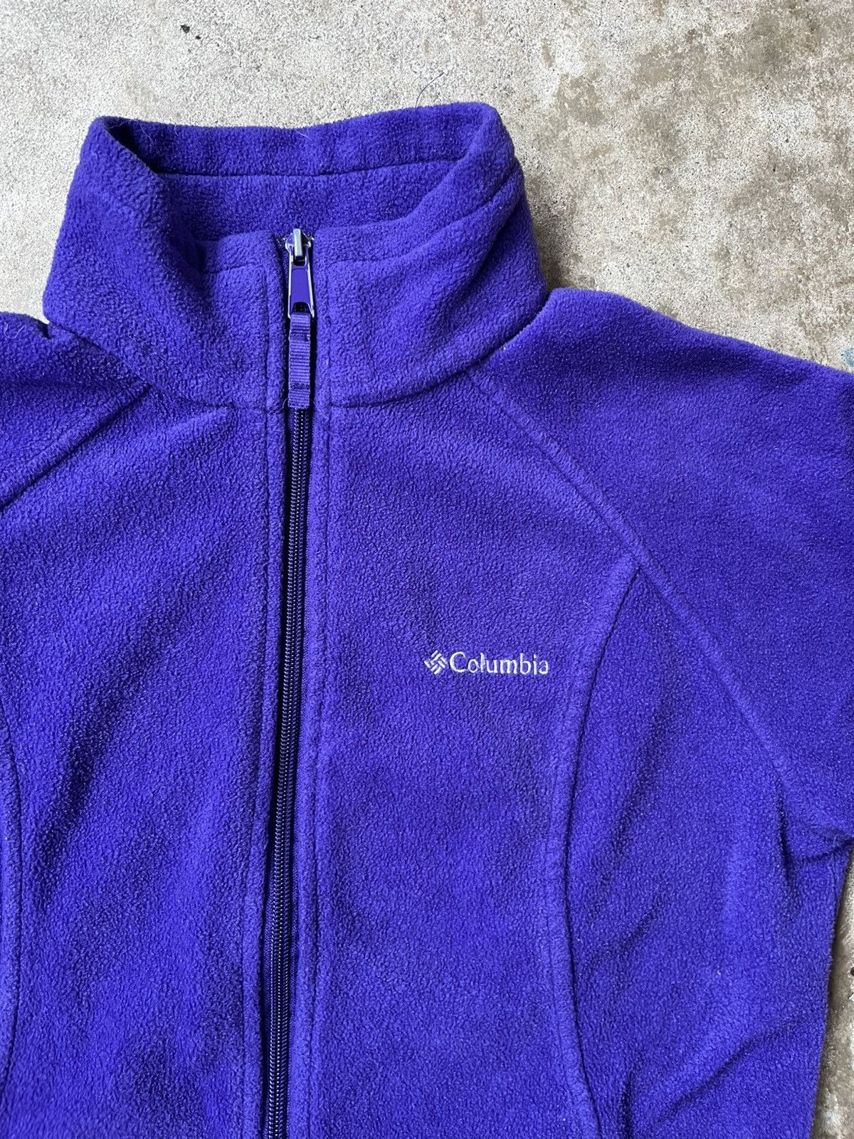 Columbia Purple Columbia Fleece Zip-Up Size M / US 6-8 / IT 42-44 - 2 Thumbnail