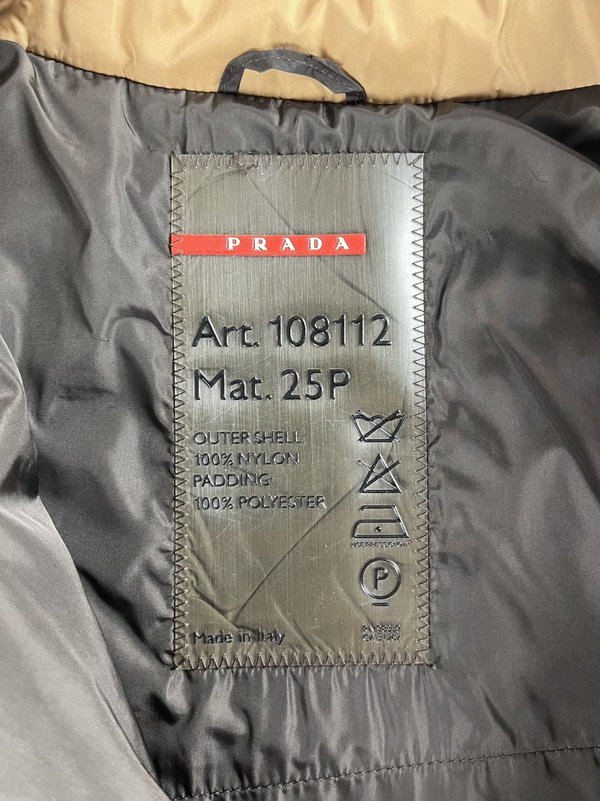Prada Prada Linea Rossa Camel Asymmetric Zipper Jacket FW 1999 Size M / US 6-8 / IT 42-44 - 8 Thumbnail