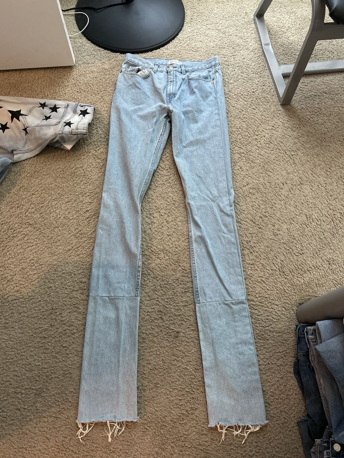 Other Saryn Stacked Blue Denim Size US 30 / EU 46 - 1 Thumbnail