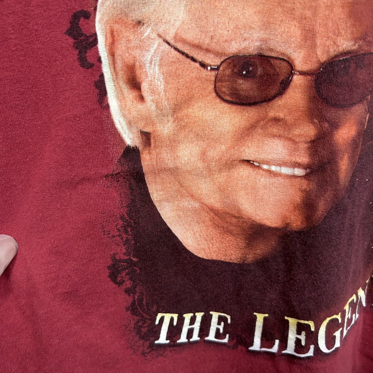 Gildan Gildan George Jones Red Large Graphic Tee Sz Large - "Dannie Size US L / EU 52-54 / 3 - 13 Thumbnail
