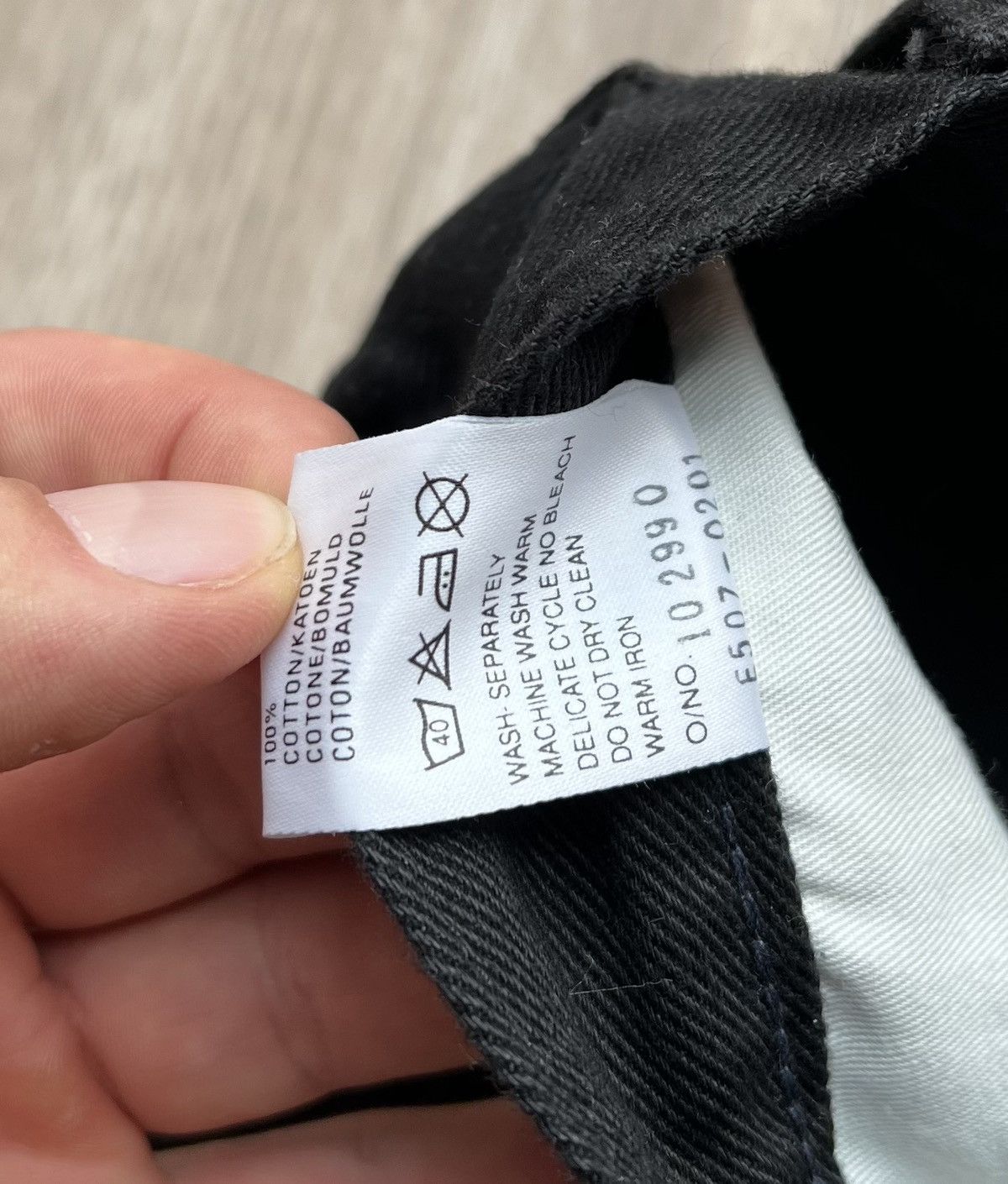 Edwin × Japanese Brand × Vintage Vintage Edwin Black Jeans Japanese Denim Size US 30 / EU 46 - 5 Thumbnail