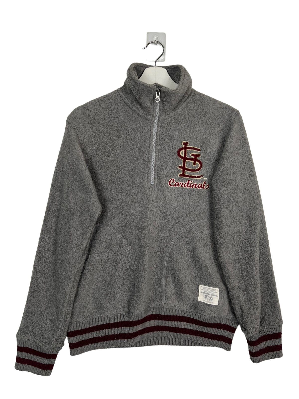 MLB × Vintage 🔥 VINTAGE ST LOUIS CARDINALS ANORAK FLEECE Size US S / EU 44-46 / 1 - 4 Thumbnail