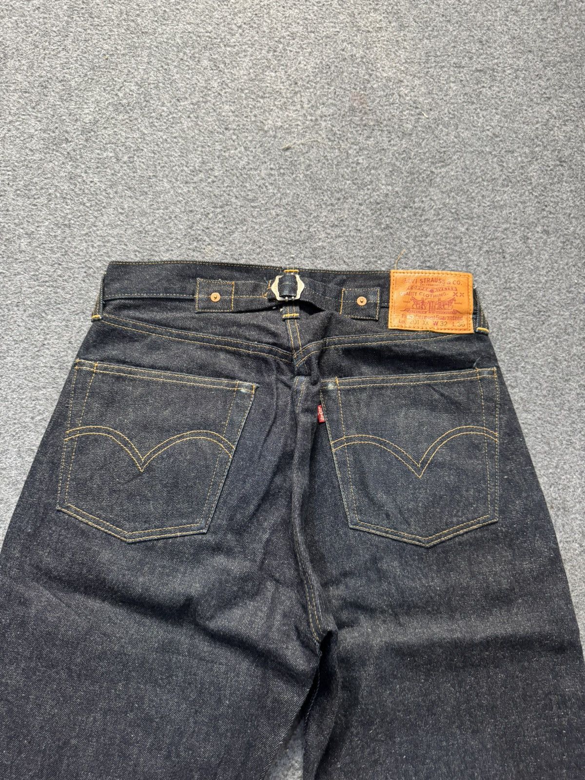 Levi's Vintage Clothing Vintage levis 201XX selvedge Big E Size US 30 / EU 46 - 5 Thumbnail