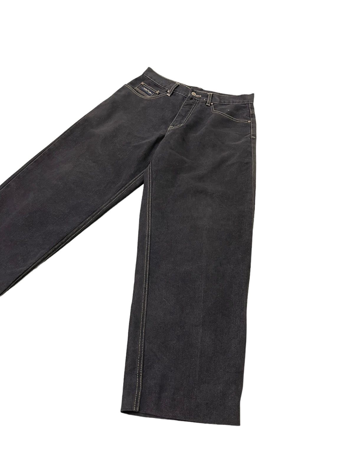 Pelle Pelle Baggy Wide Jeans Vtg Pelle Pelle Marc Buchanan 7🟦5 Size US 32 / EU 48 - 12 Thumbnail