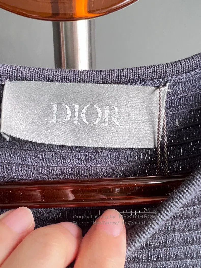 Dior Dior Knitted towel short sleeves Size US S / EU 44-46 / 1 - 3 Thumbnail