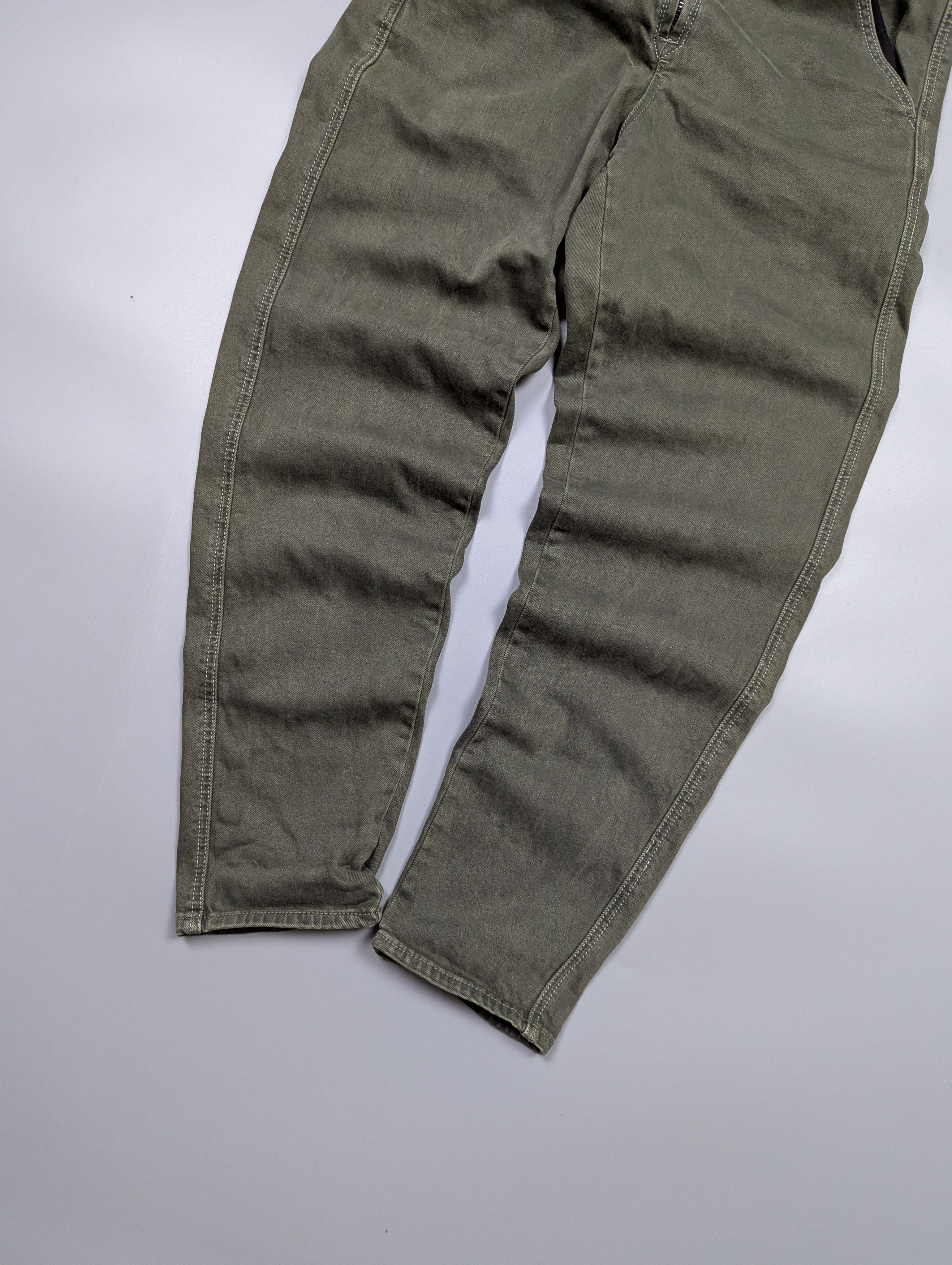 G-Star G-Star RAW Women’s Slim Olive Green Denim Dungaree Jumpsuit Size 27" / US 4 / IT 40 - 2 Thumbnail