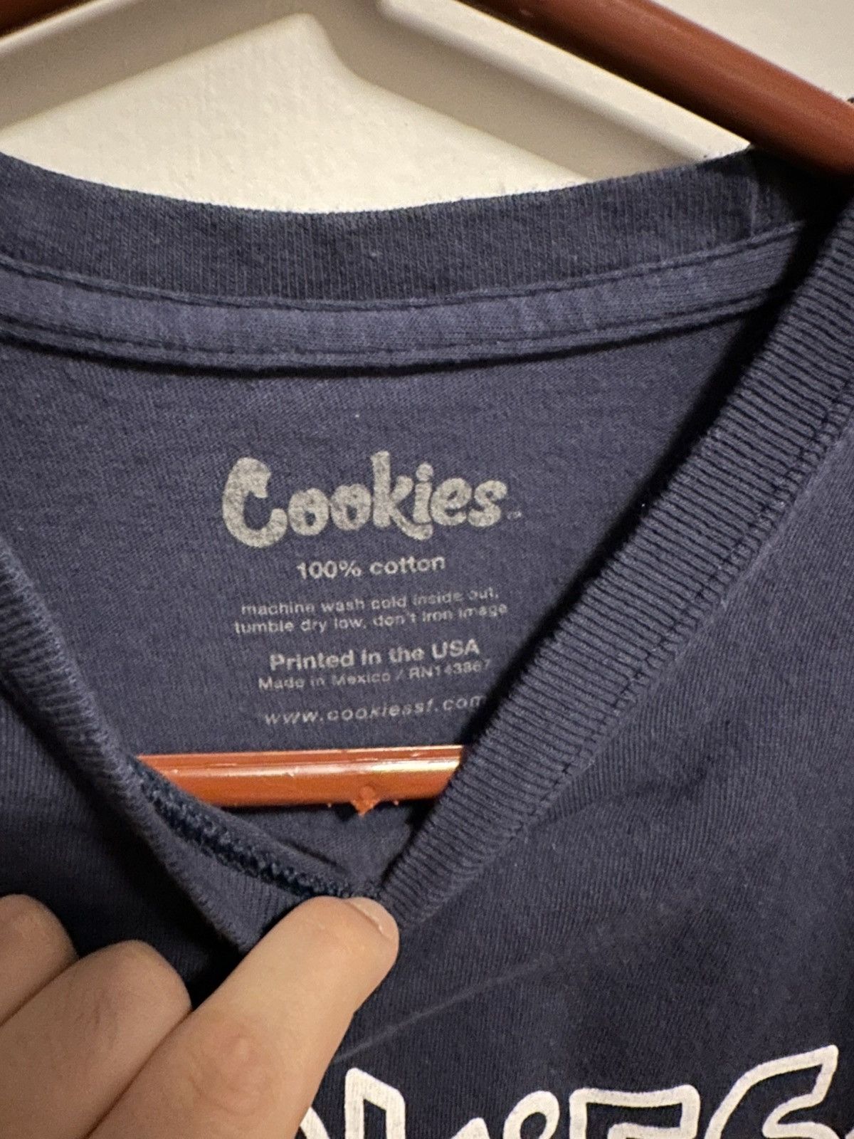 Cookies Navy Blue Cookies Dice Logo Tee Size US M / EU 48-50 / 2 - 3 Thumbnail