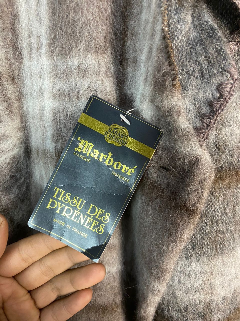 Designer × Vintage Vintage poncho wool by marbore new with tag Size M / US 6-8 / IT 42-44 - 4 Thumbnail