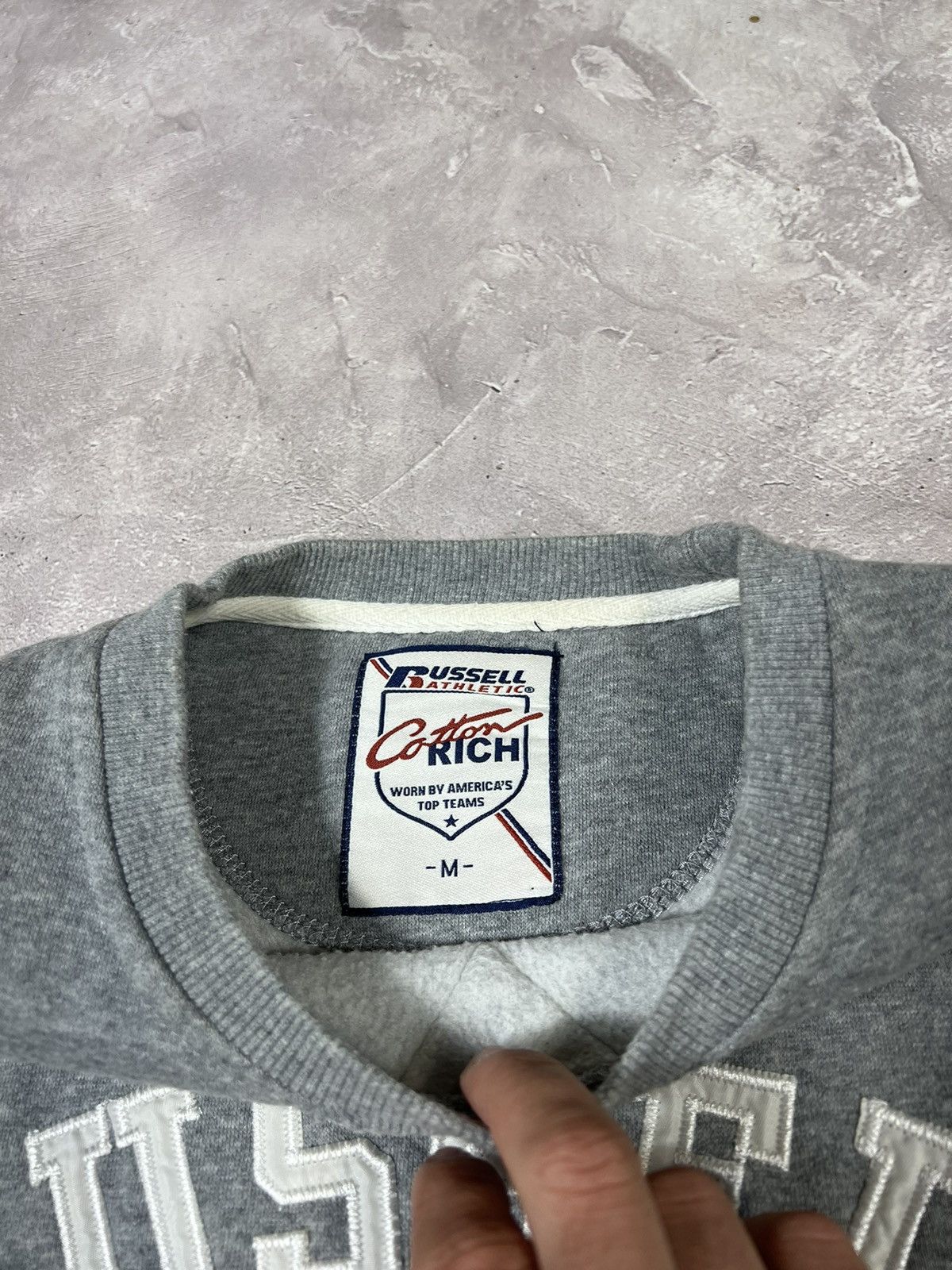 Russell Athletic Vintage Russel Athletic Baggy Y2k Sweatshirt Size M / US 6-8 / IT 42-44 - 5 Thumbnail