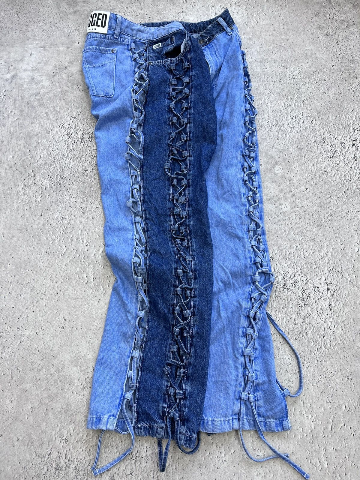 Hysteric Glamour Vintage Rick Owens Carti Opium Style Bloody Jeans 90s Size US 34 / EU 50 - 10 Thumbnail