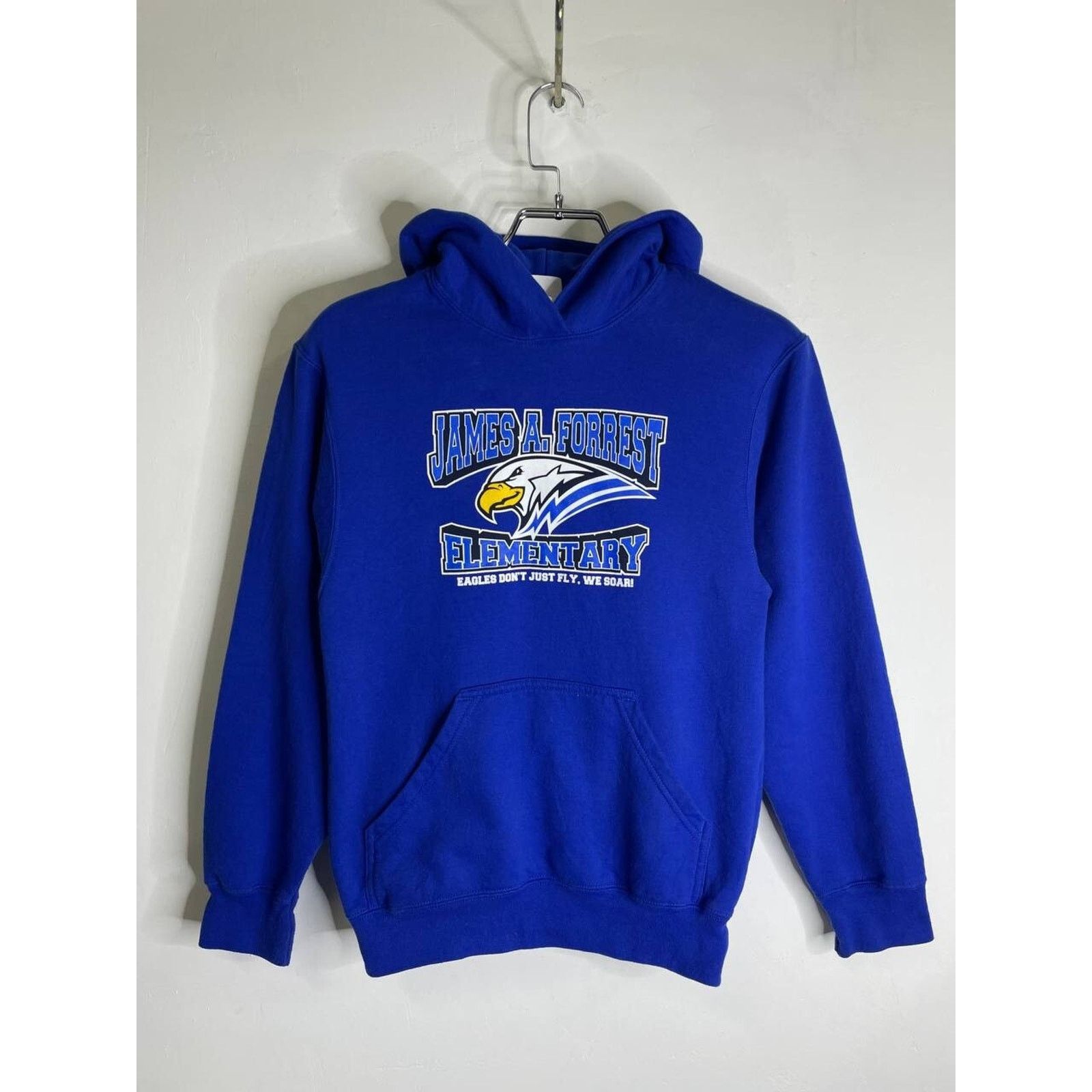 Vintage Vintage James A. Forrest Elementary Hoodie Blue Youth L Size US XXS / EU 40 - 1 Thumbnail