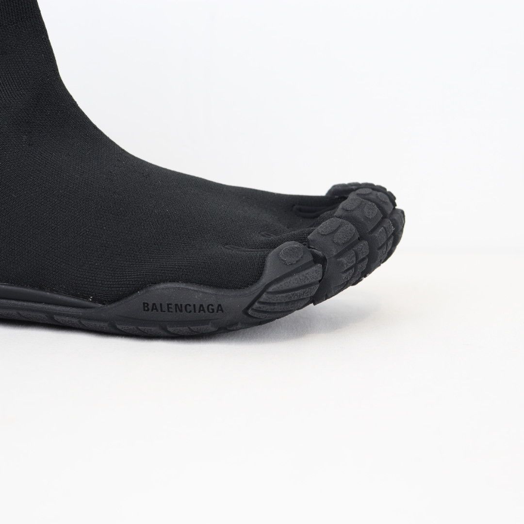 Balenciaga o1rshd1 Flex Five Toe Socks Boots in Black Size US 8 / EU 41 - 4 Thumbnail
