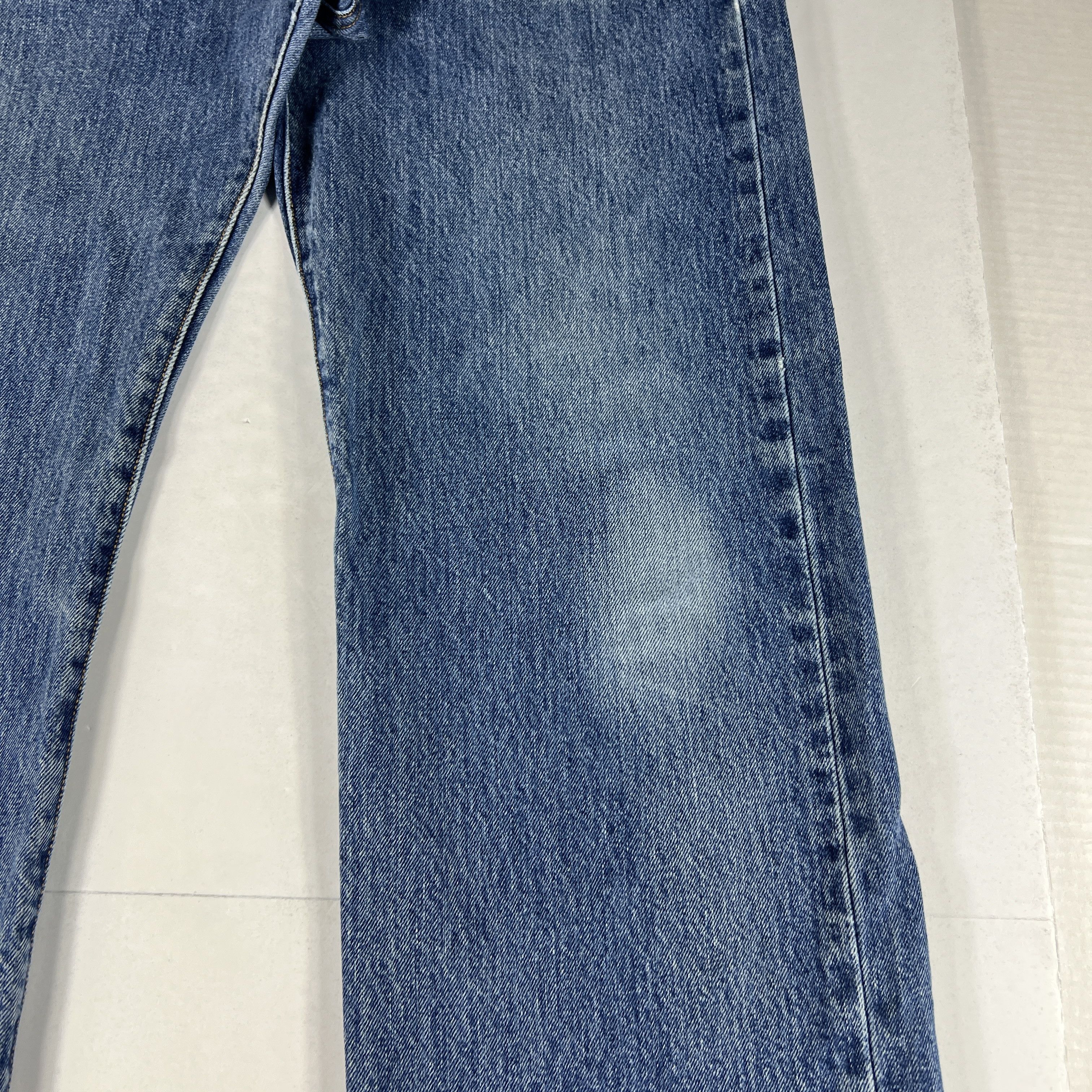 Levi's × Vintage Y2K Levi's Jeans 501 XX Straight Blue Faded Cotton Denim Size US 36 / EU 52 - 4 Thumbnail