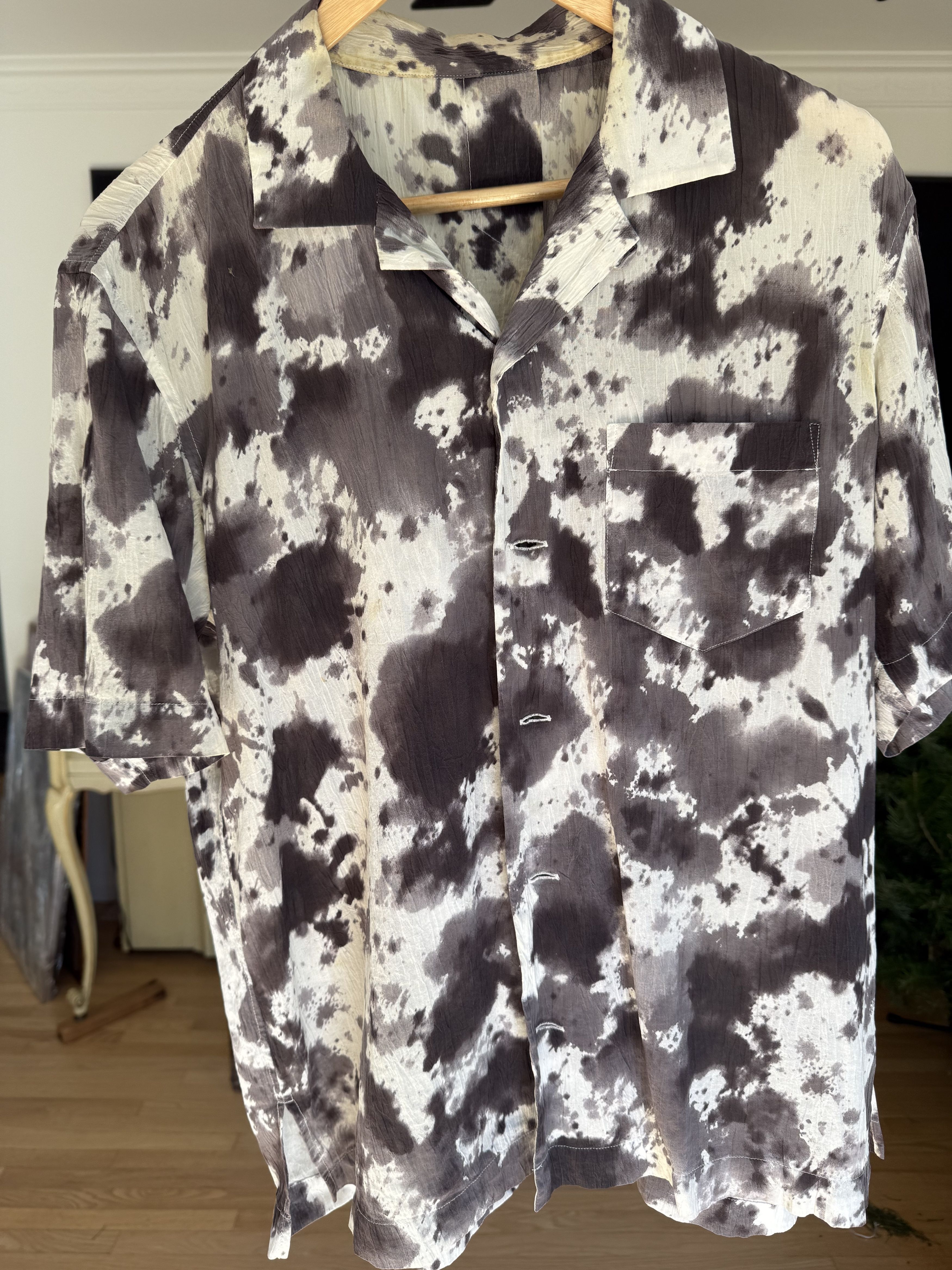 Issey Miyake Issey Miyake Watercolor Shirt Size US S / EU 44-46 / 1 - 3 Thumbnail