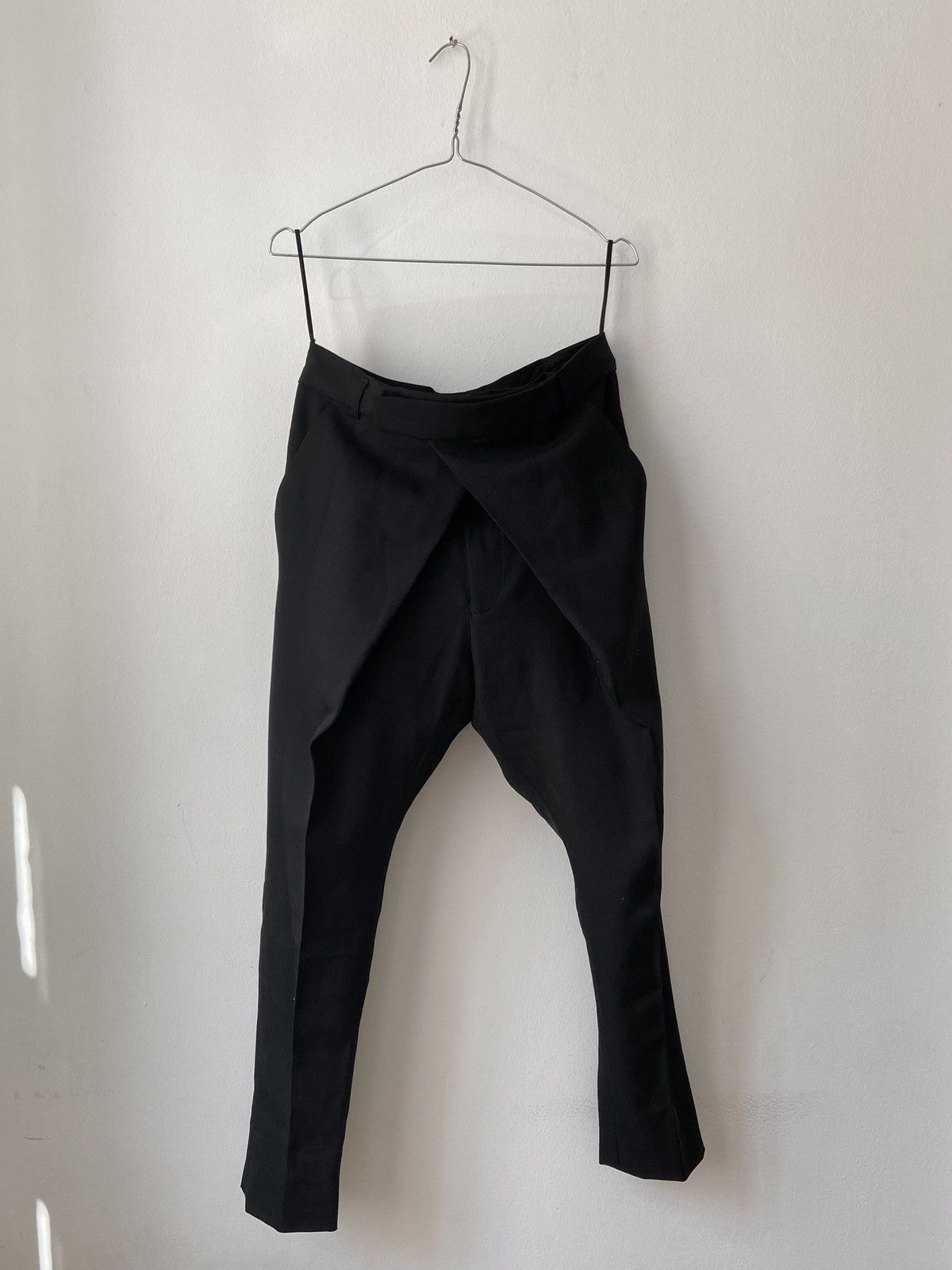 Haider Ackermann FW14 Origami Wool Trouser Size US 29 - 1 Thumbnail