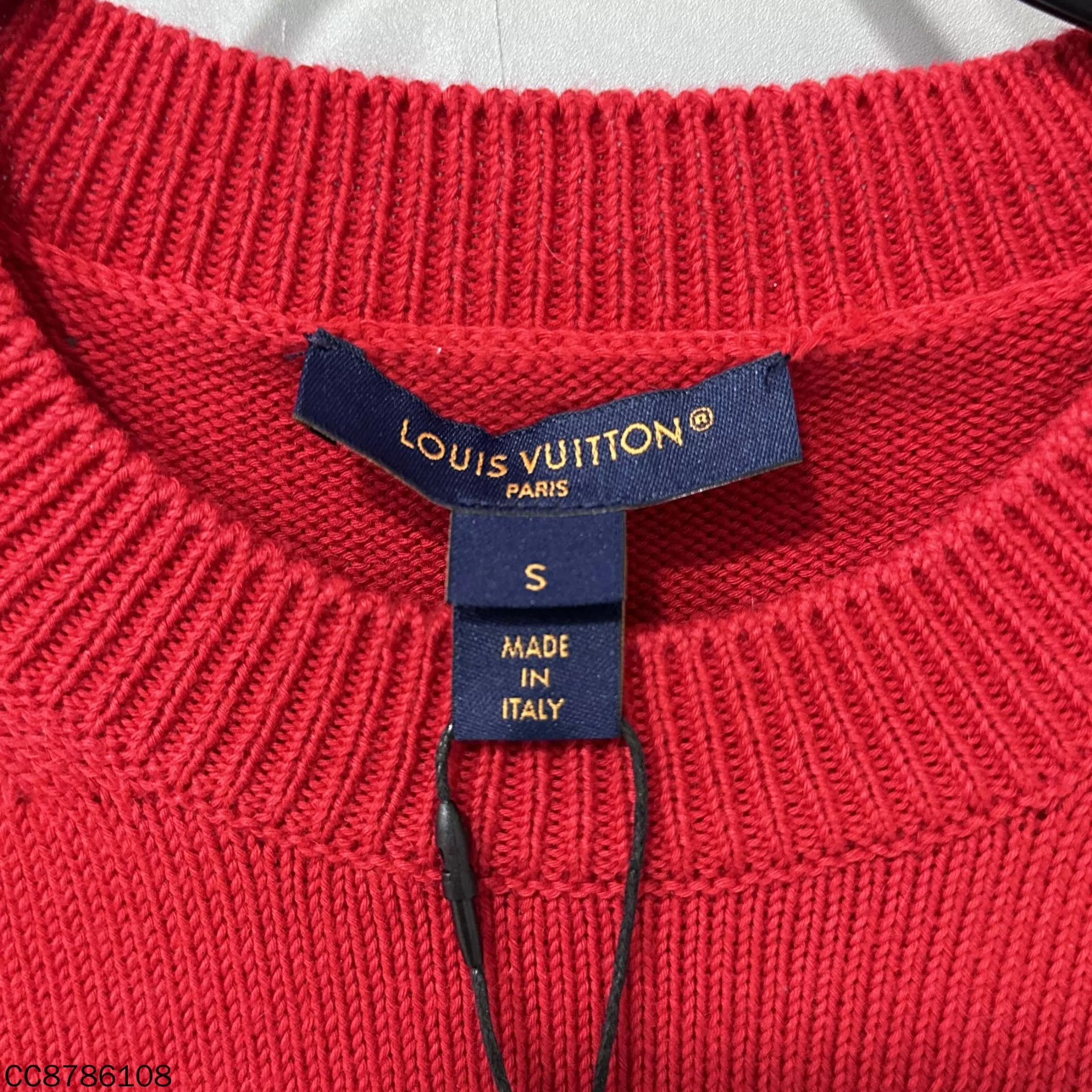 Louis Vuitton LV ss23 logo knit sweater size S Size S / US 4 / IT 40 - 4 Thumbnail