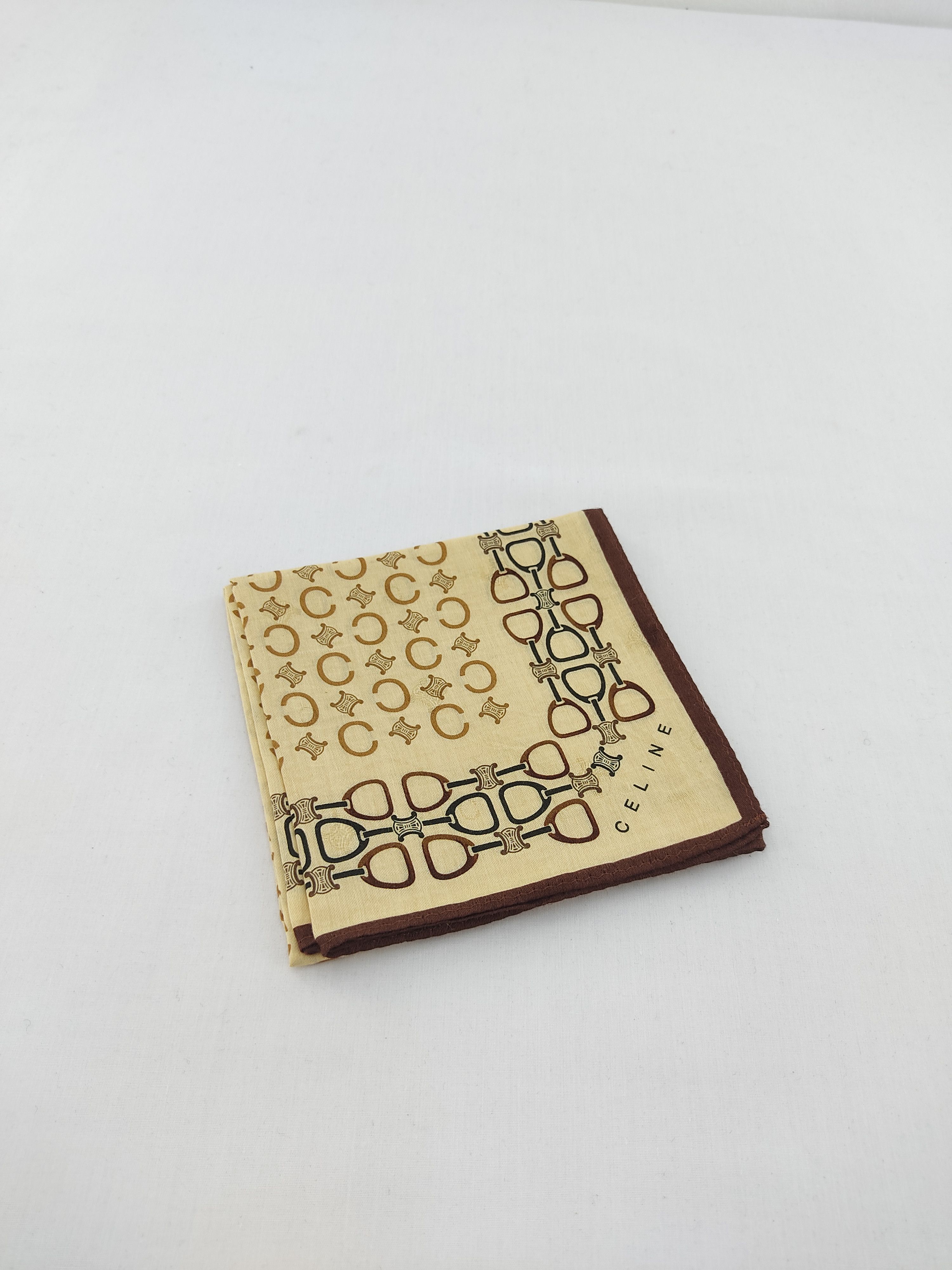 Celine Vintage Celine Handkerchief / Neckwear / Bandana Size ONE SIZE - 3 Thumbnail