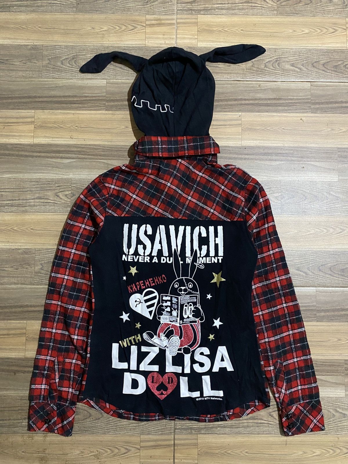 Japanese Brand LIZ LISA DOLL HOODIES PLAID SHIRT Size ONE SIZE - 8 Thumbnail