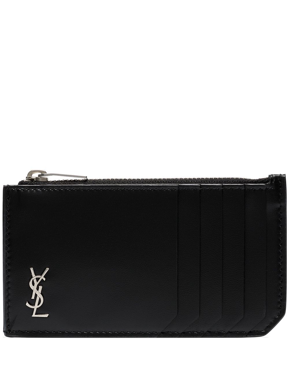 Saint Laurent Paris CARD HOLDER WITH ZIP Size ONE SIZE - 1 Thumbnail