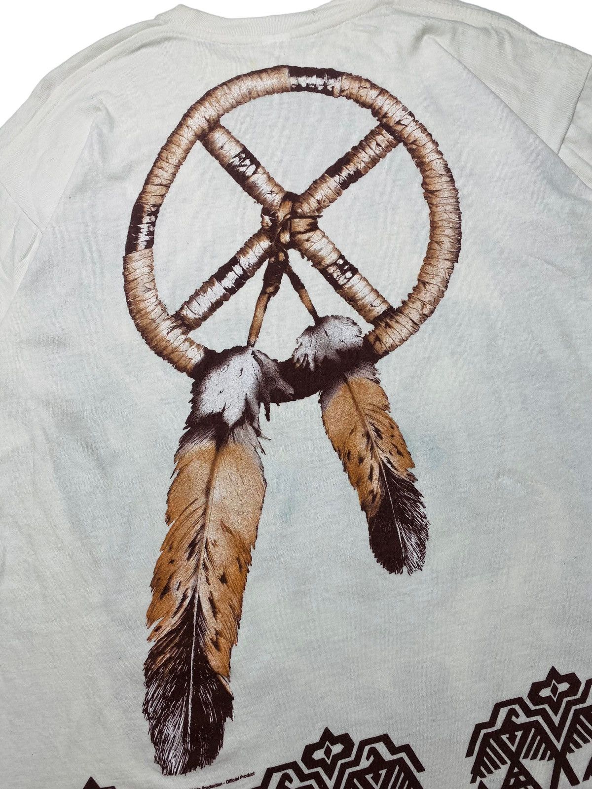 If Six Was Nine 1999 GOA Style Native Wolf Girl - Oneita T-Shirt Size US M / EU 48-50 / 2 - 3 Thumbnail