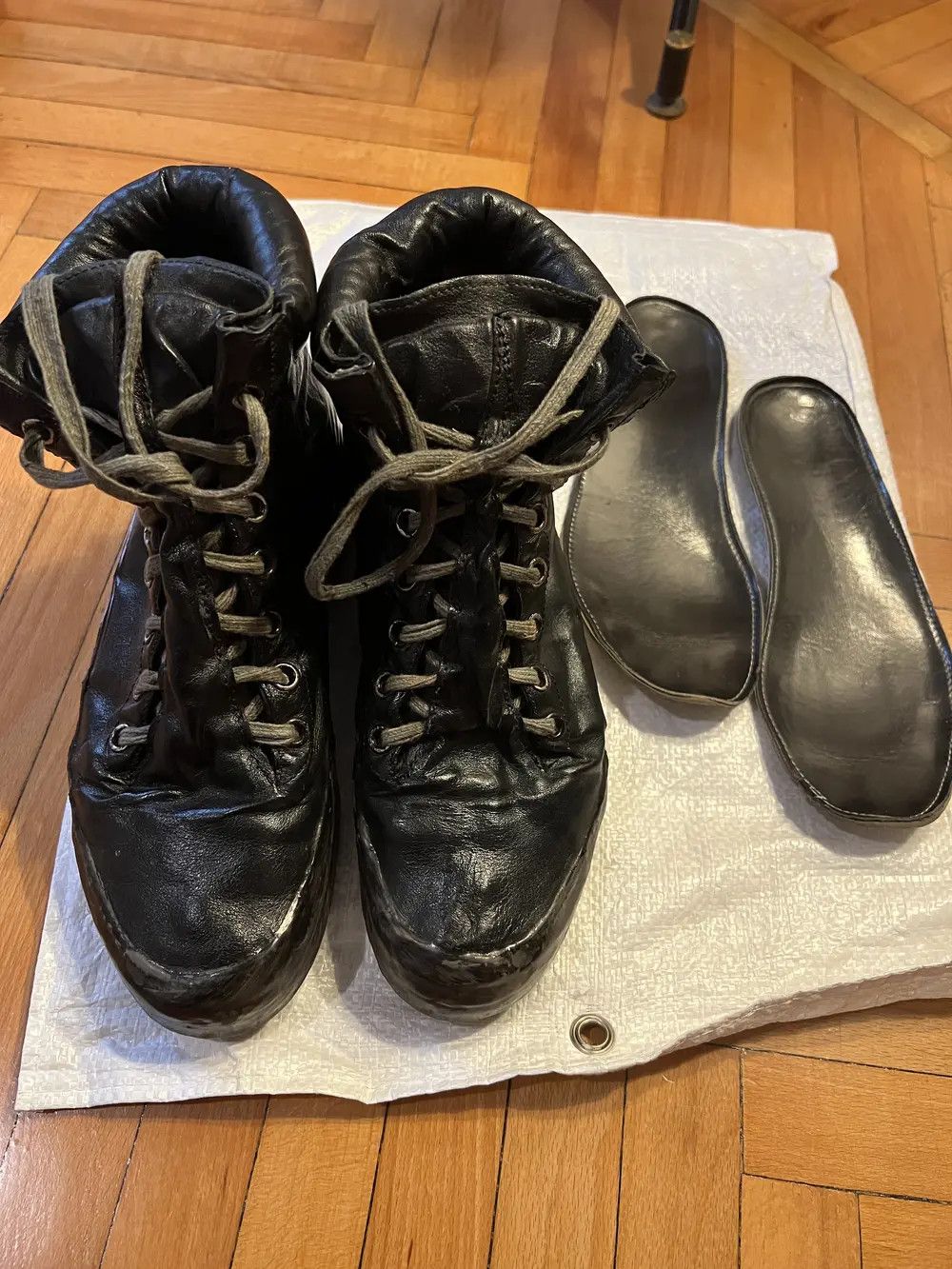 Carol Christian Poell U-sole leather sneakers Size US 10 / EU 43 - 2 Thumbnail