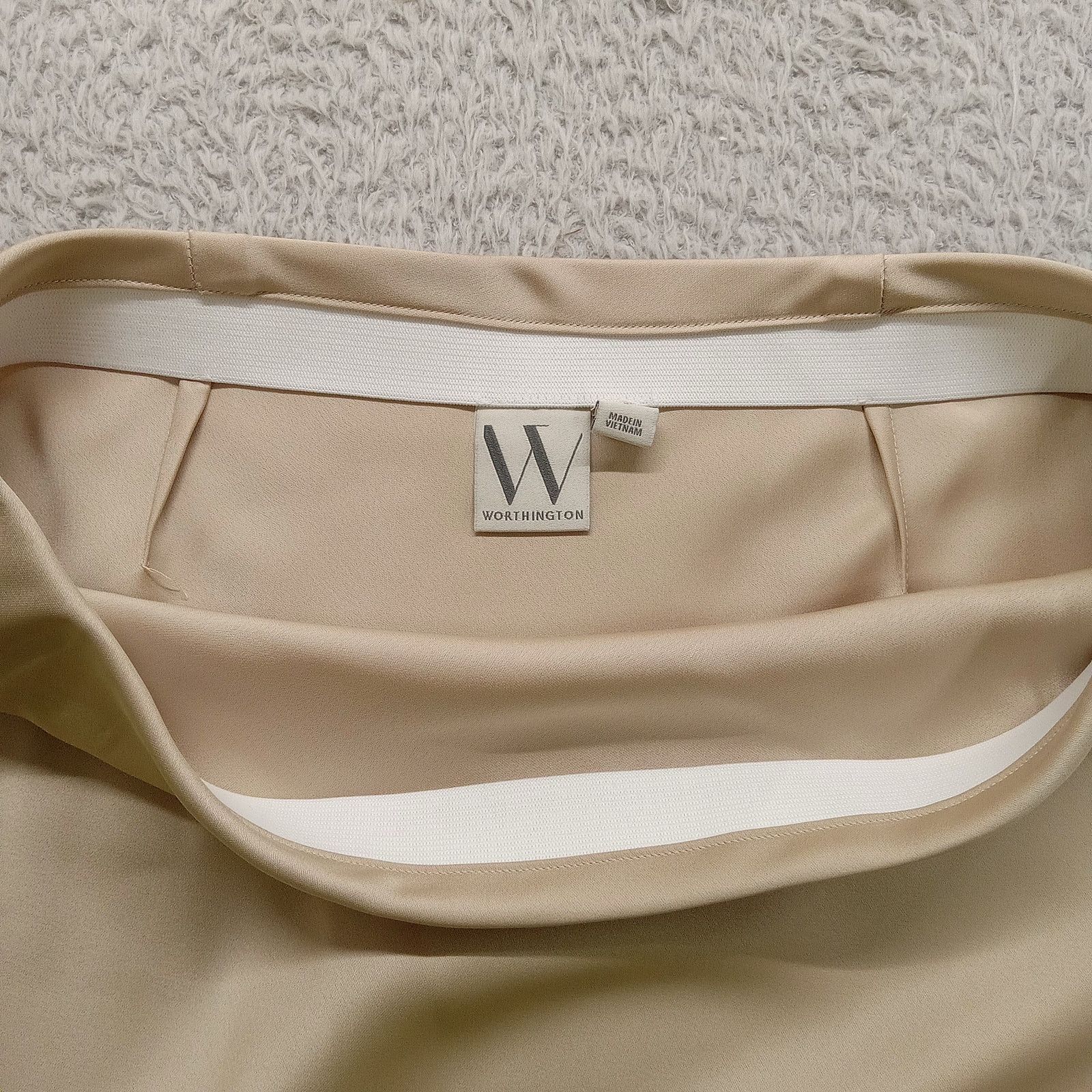 Worthington Worthington Skirt 6 Women's 30 X 34 Silky Elastic Waist Size 28" / US 6 / IT 42 - 5 Thumbnail