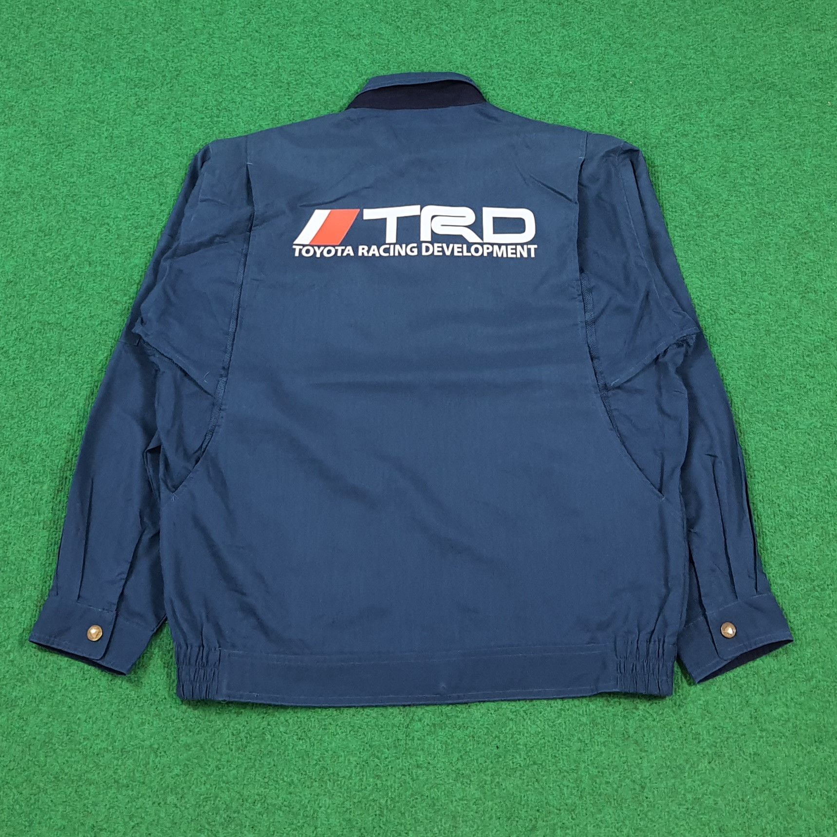 Japanese Brand Vintage TRD Toyota Motor Sports Custom Logo Jacket C304N4 Size US M / EU 48-50 / 2 - 1 Thumbnail
