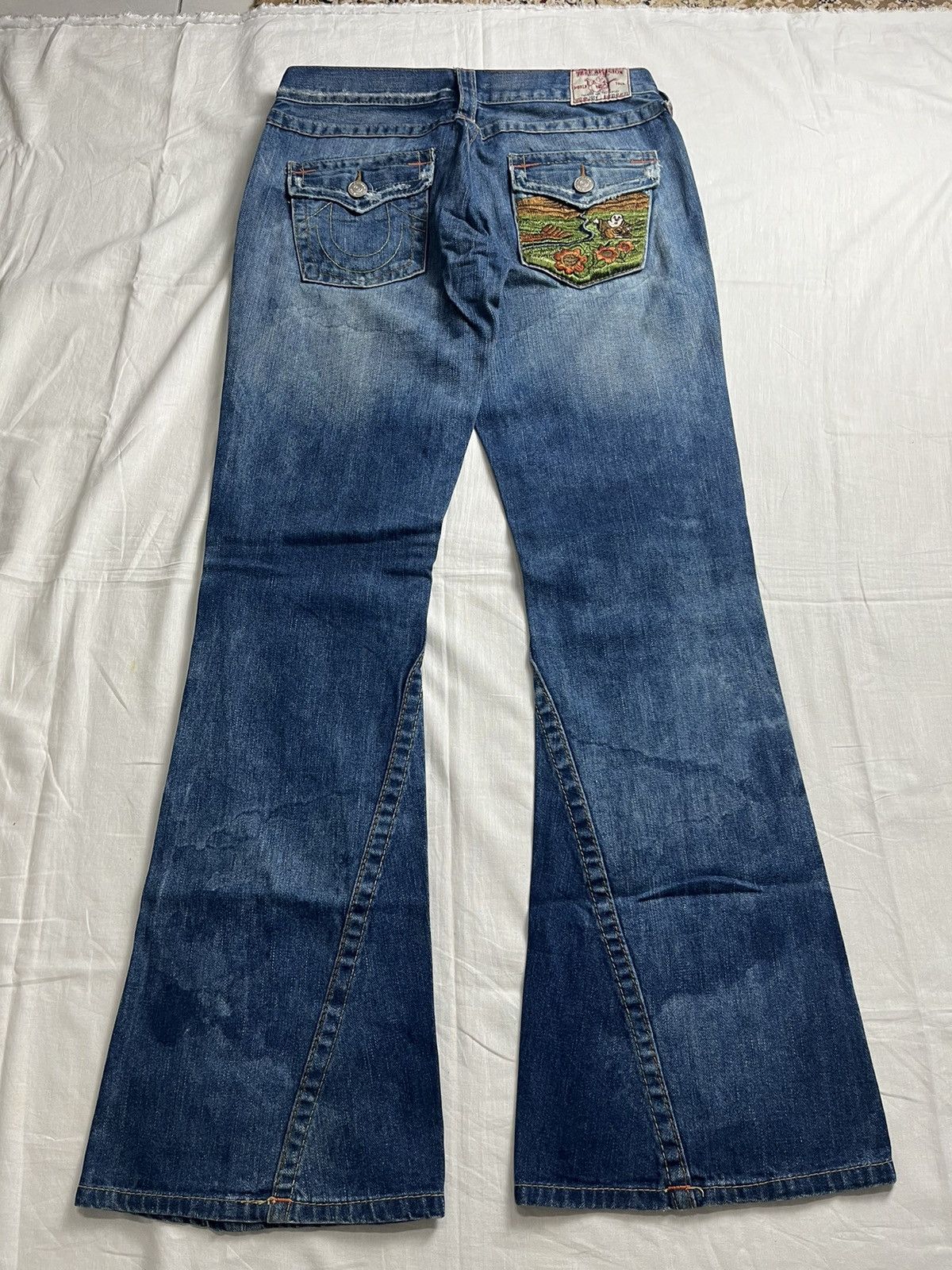 If Six Was Nine × True Religion True Religion Bootcut Jeans Embroidary Pocket Size 32" / US 10 / IT 46 - 8 Thumbnail