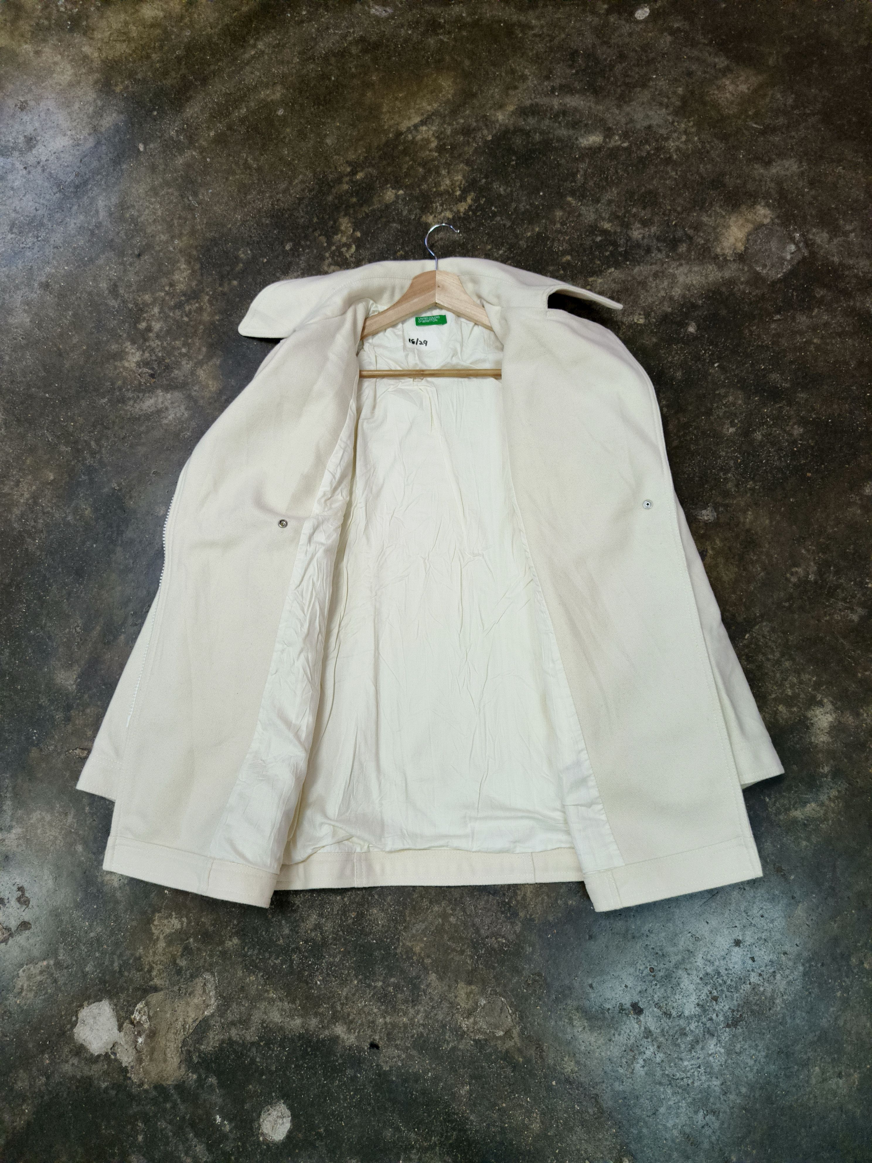 United Colors Of Benetton United colors of benetton double collar jacket wool Size XS / US 0-2 / IT 36-38 - 3 Thumbnail