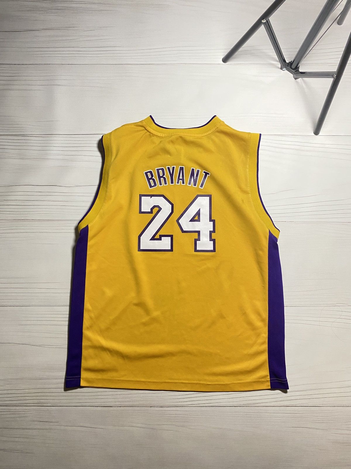 Adidas × NBA Vintage Adidas L.Lakers #24 Bryant jersey y2k NBA Size US XL / EU 56 / 4 - 2 Thumbnail