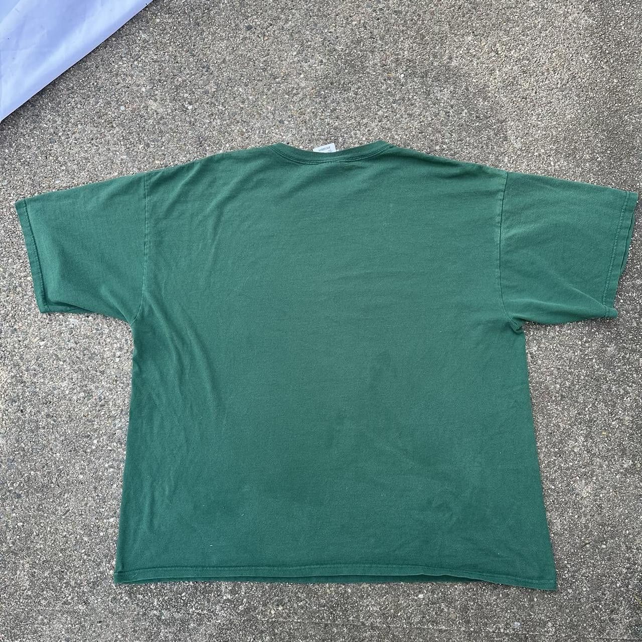 Adidas × NCAA × Vintage 90s Vintage Michigan Spartans Adidas MSU T-shirt NCAA Size US XXL / EU 58 / 5 - 4 Thumbnail