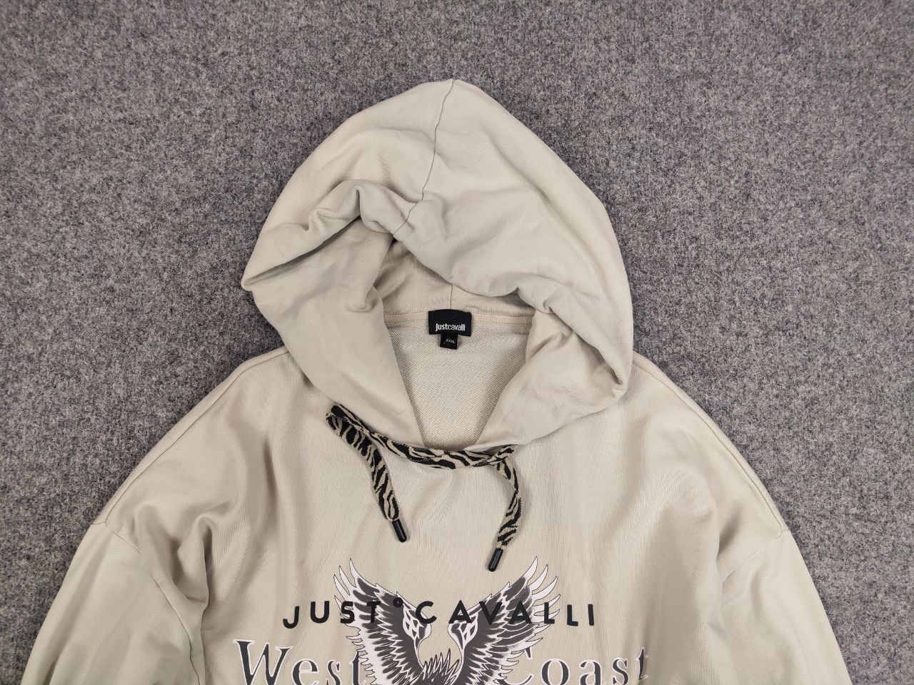Just Cavalli Roberto Just Cavalli west coast Logo Oversized Hoodie Size US XL / EU 56 / 4 - 8 Thumbnail