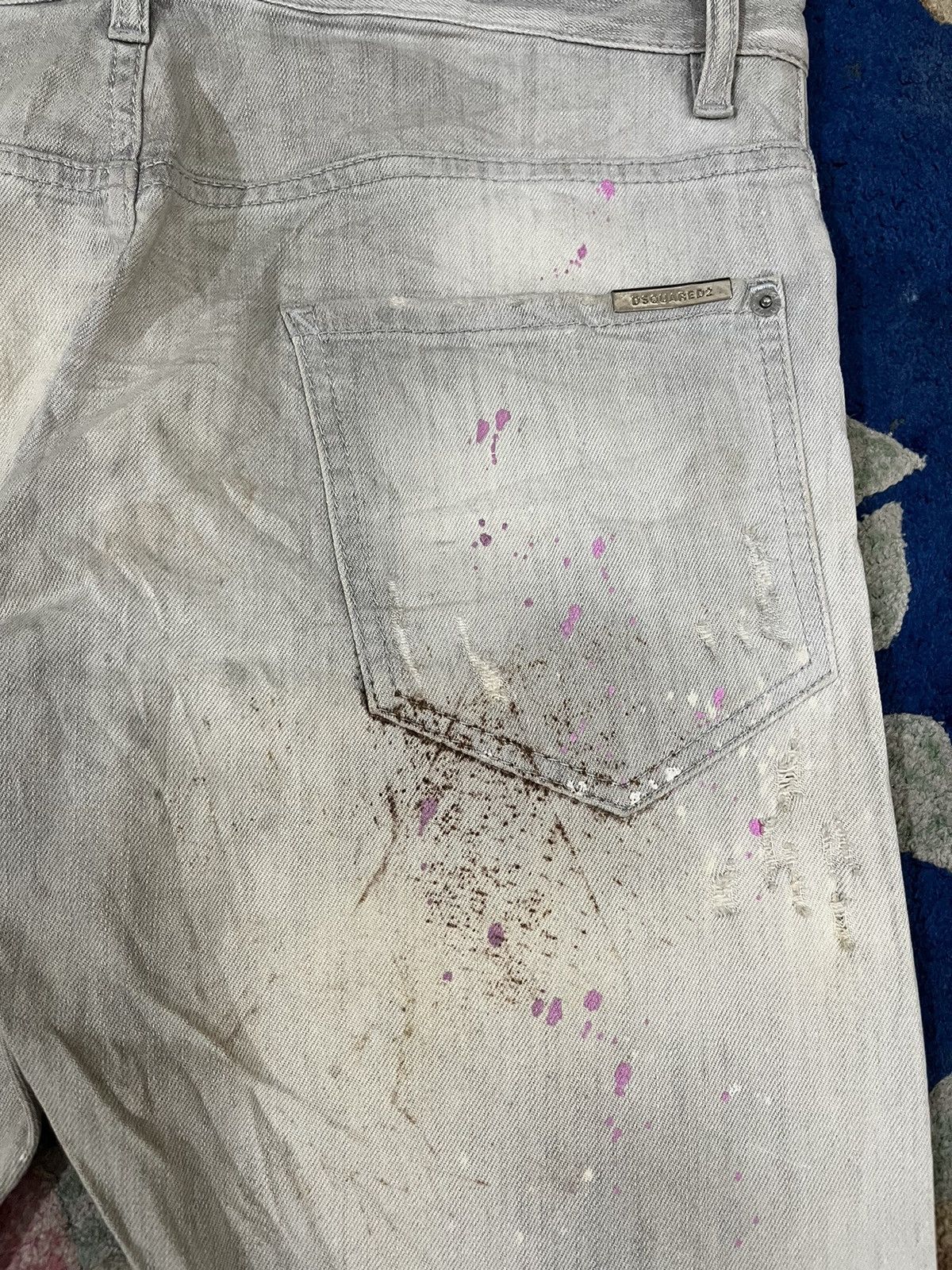 Dsquared2 Vintage DSQUARED2 Distressed Denim Size US 36 / EU 52 - 13 Thumbnail