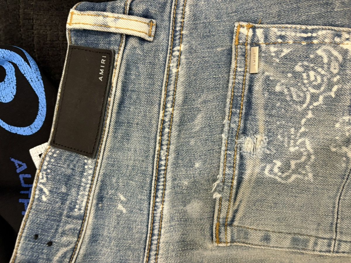 Amiri Amiri Paisley MX1 Size US 31 - 6 Thumbnail