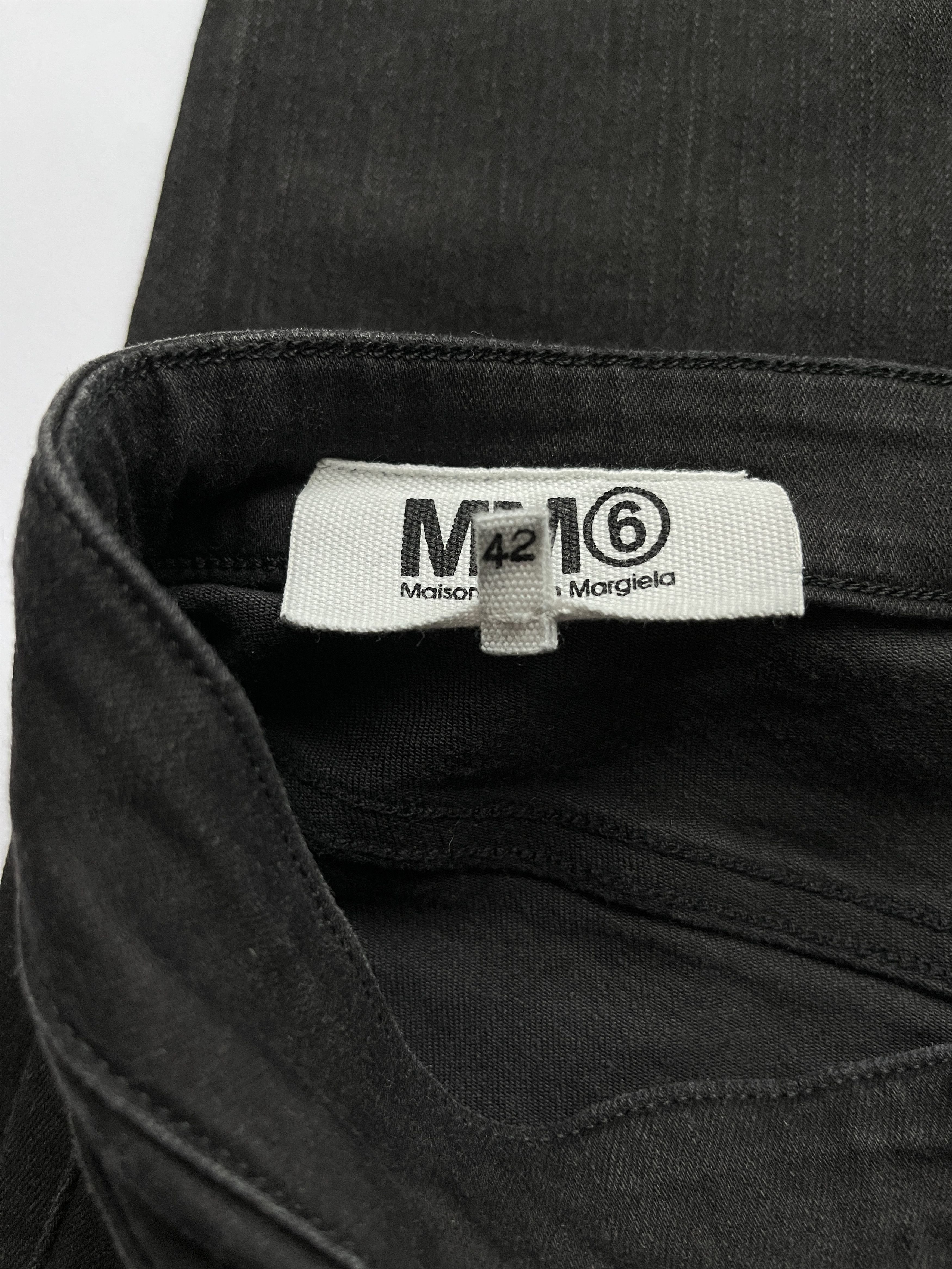 Maison Margiela ⚡️QUICK SALE⚡️2015 Margiela MM6 Black Skinny Denim Jeans Size 28" / US 6 / IT 42 - 4 Thumbnail