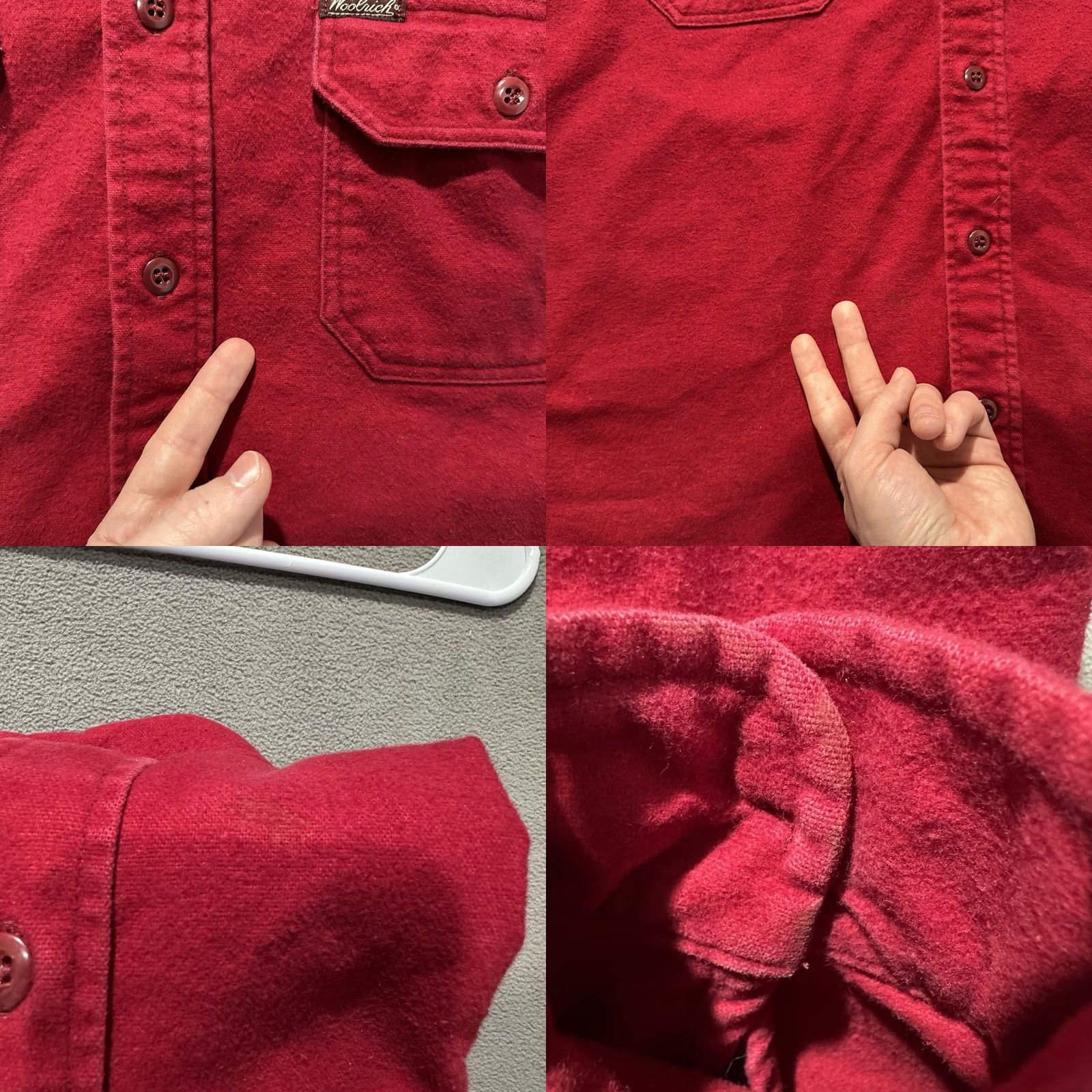 Vintage Woolrich Expedition Flannel Shirt Mens XLT Red Outdoor Rugged Workwear Chamois Size US XL / EU 56 / 4 - 8 Thumbnail