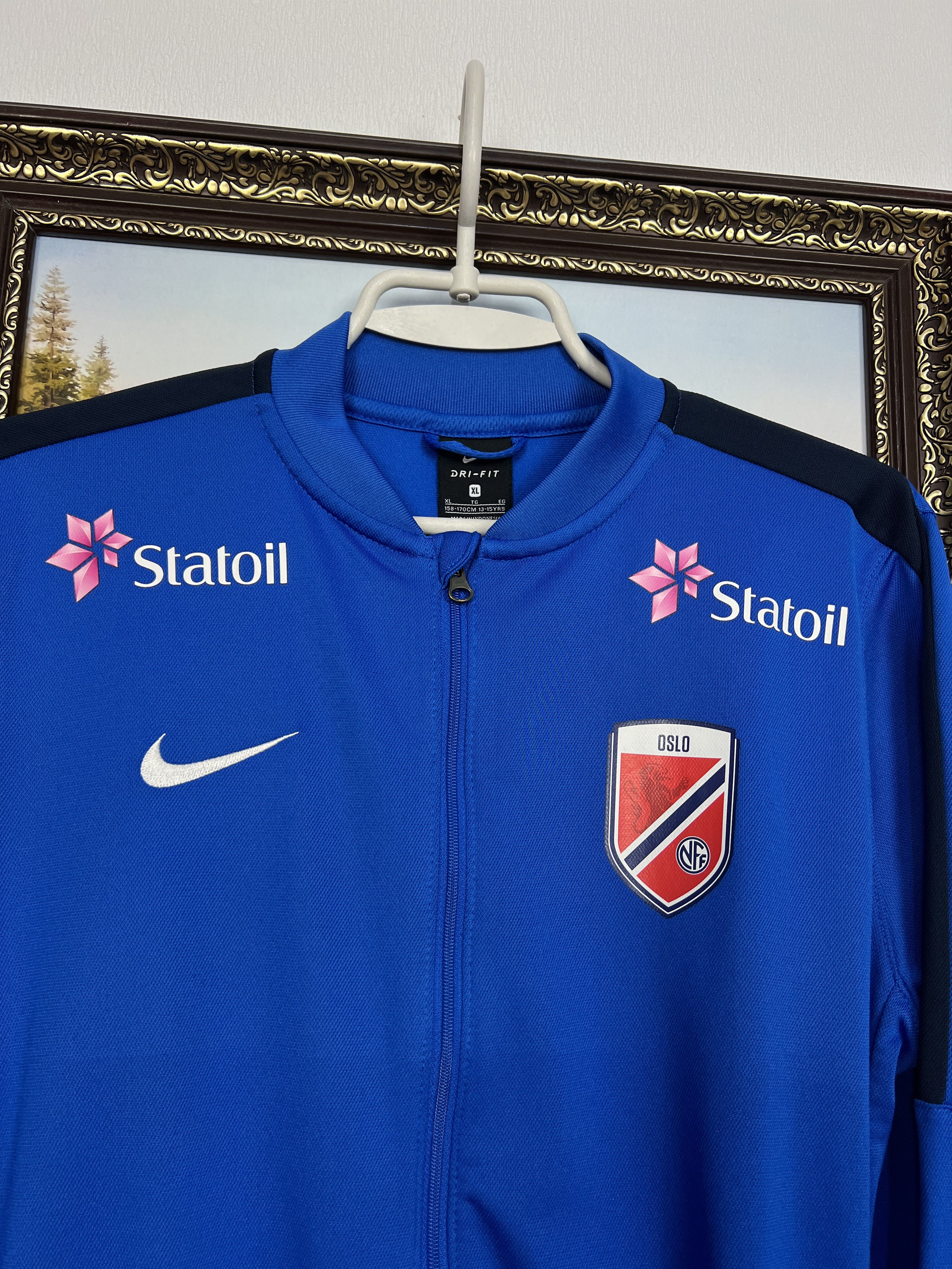 Nike Norway Football Player Warm Up Jacket Track National Boys 15 Size US XS / EU 42 / 0 - 3 Thumbnail