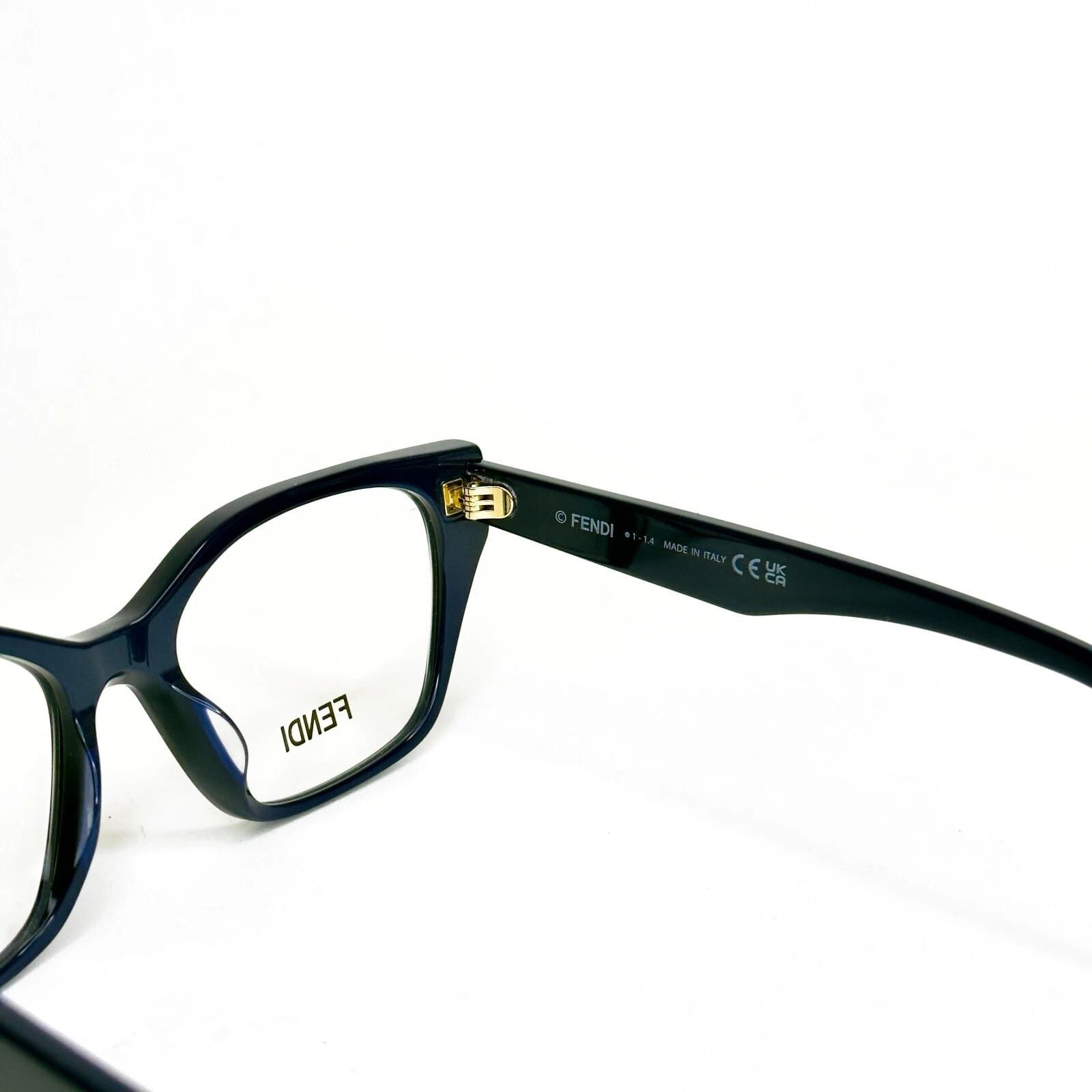 Fendi FENDI 50001 WAY Navy Eyeglasses Optical Frame FE50001I 090 Size ONE SIZE - 9 Thumbnail