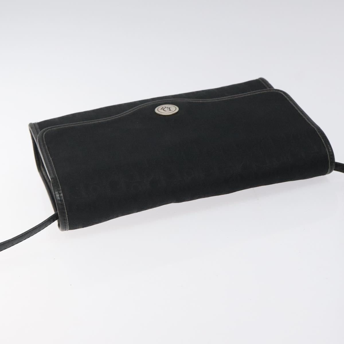 Dior DIOR Trotter Canvas Shoulder Bag Black Gold Size ONE SIZE - 6 Thumbnail