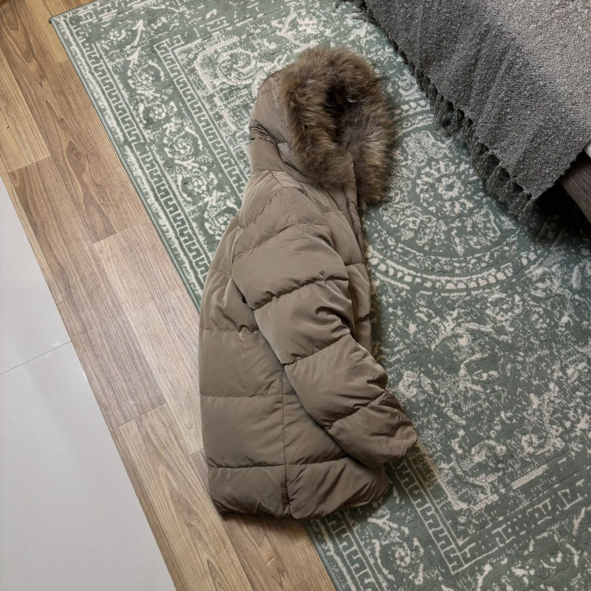 If Six Was Nine × Japanese Brand Urban research Fur jacket down puffer LGB ifsixwasnine Size US M / EU 48-50 / 2 - 3 Thumbnail