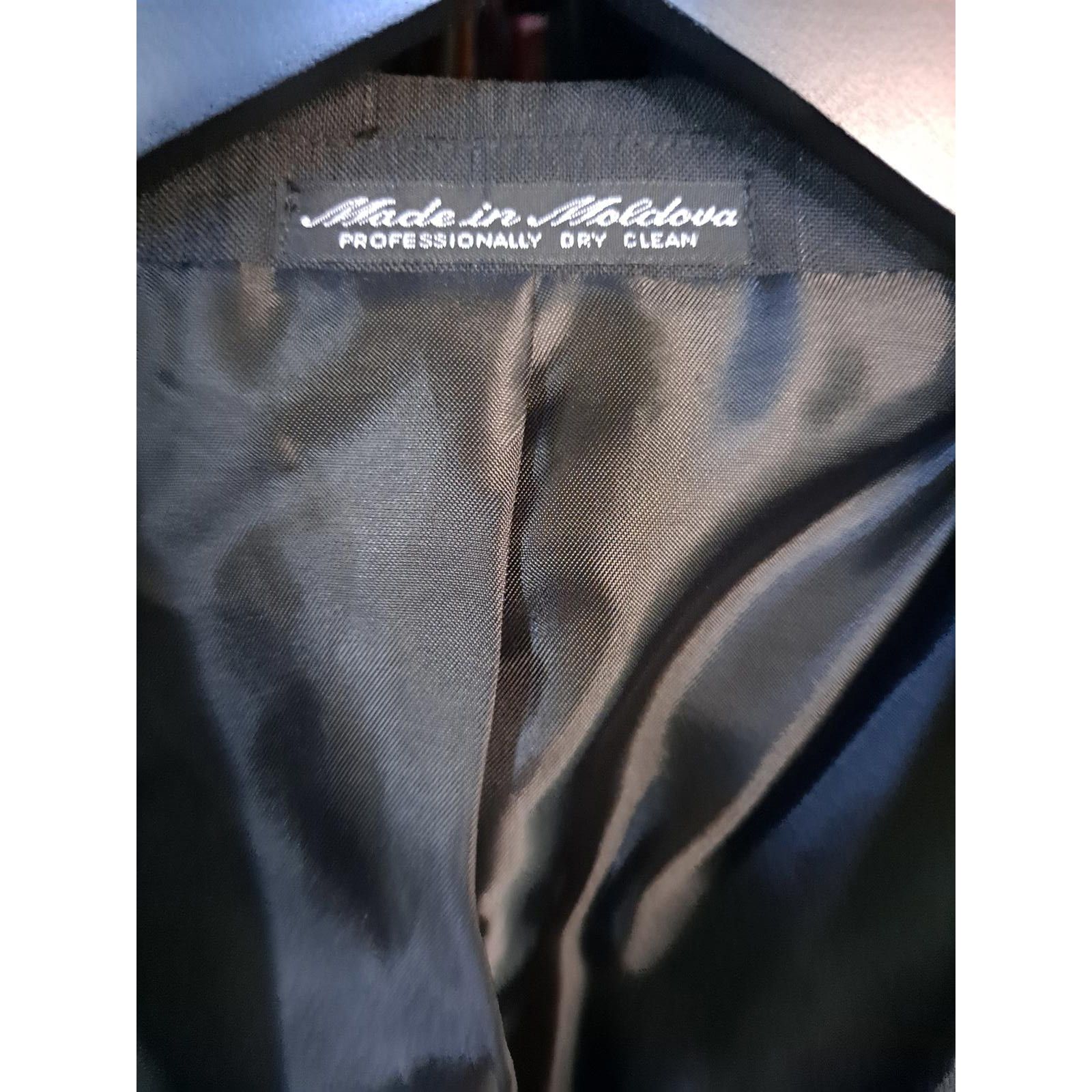 Other Vintage Bill Robin Son Black 2 Button Blazer Size 42R Size 42R - 2 Thumbnail