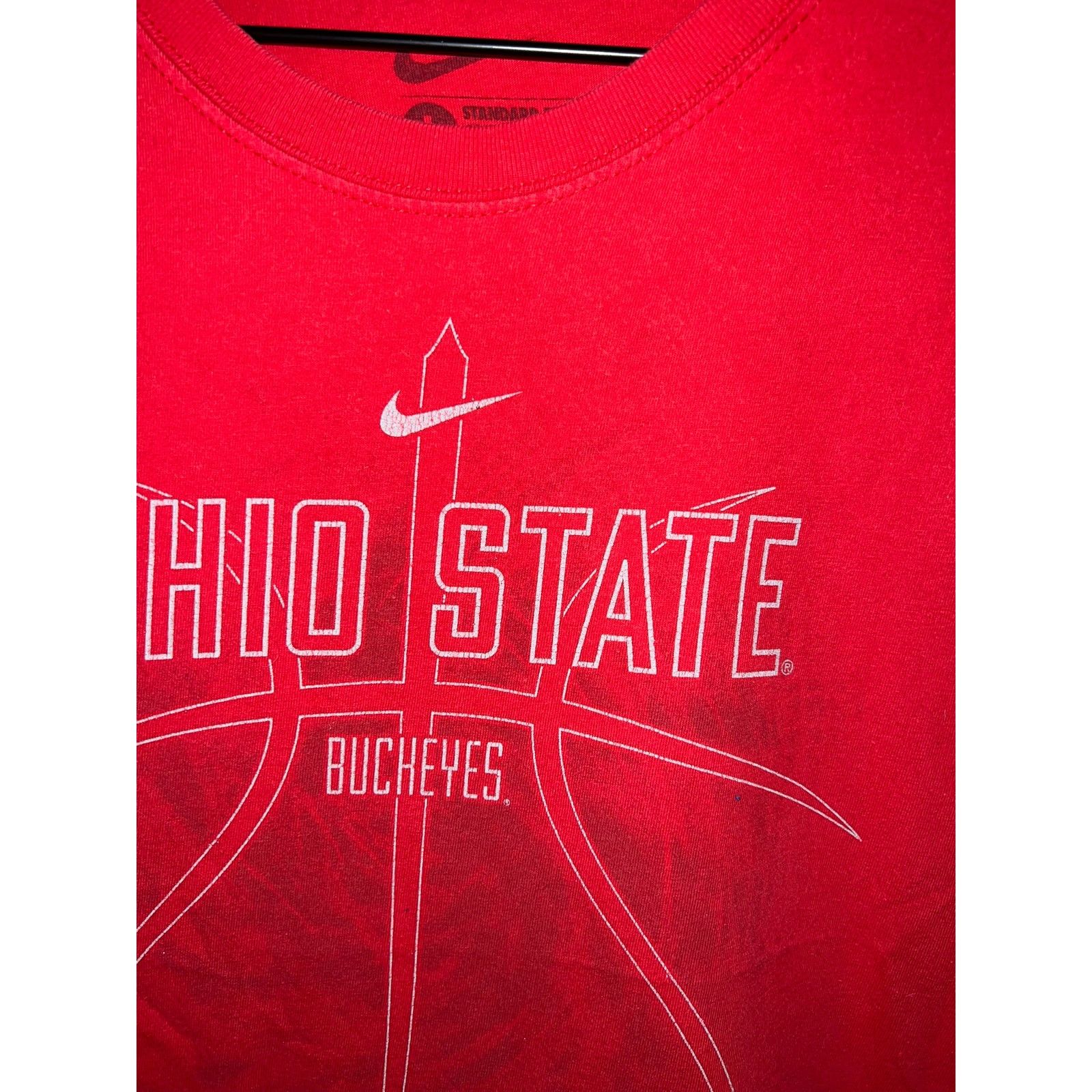 Nike Nike Ohio State Buckeyes Basketball Shirt Sport College Tee Size US M / EU 48-50 / 2 - 4 Thumbnail