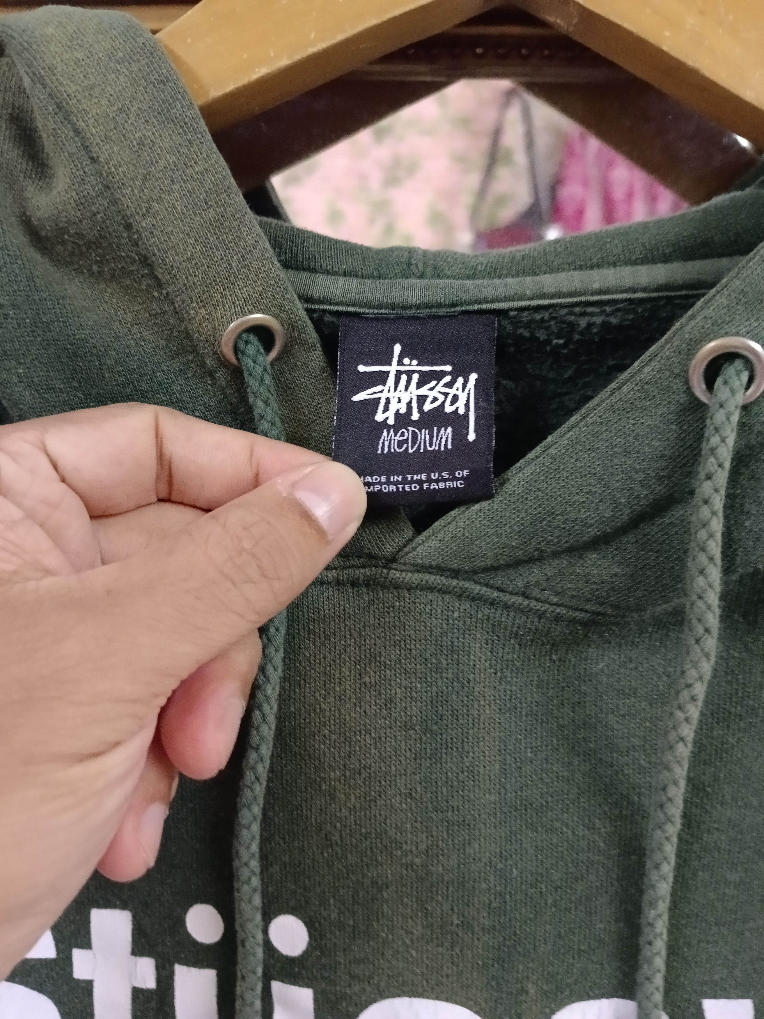 Stussy SICK SUN FADED STUSSY HOODIE Size US M / EU 48-50 / 2 - 9 Thumbnail