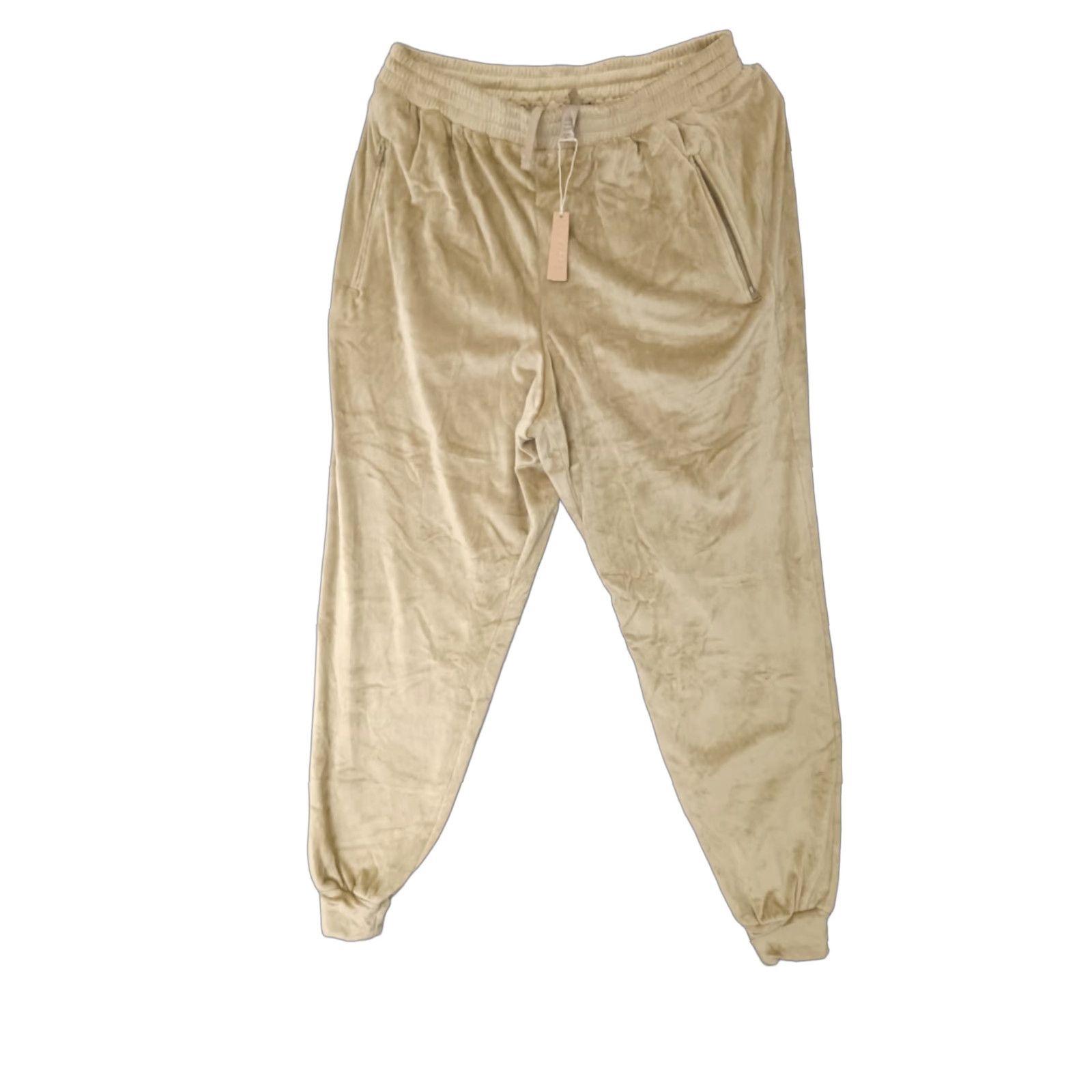 SKIMS VINTAGE SKIMS Velour Jogger Pants Women's XL Gold AP-JOG-0584 Size 40" / US 18 - 1 Thumbnail