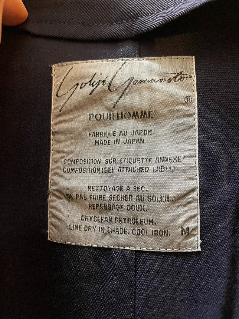Yohji Yamamoto Yohji Yamamoto size m 91SS Woven Stitch blazer Size 38S - 6 Thumbnail