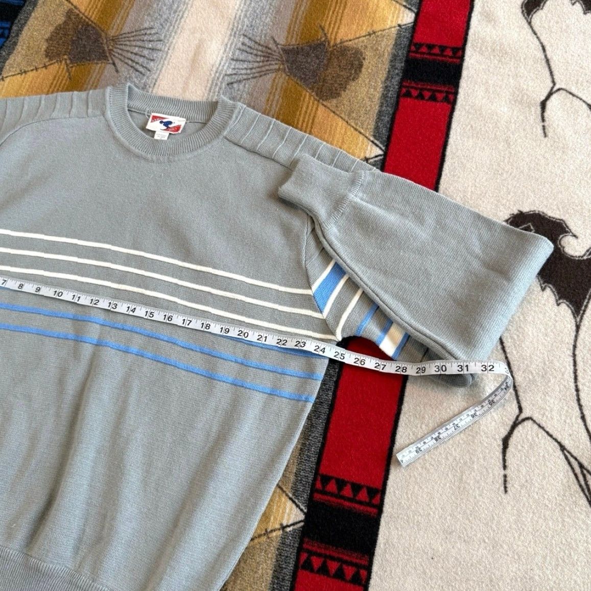 Vintage VINTAGE Down Hill Skiing Pullover Knit Sweater XL Men Gray 80s 90s Ski Pattern Solid Long Sleeve Knit Pullover Winter Size US XL / EU 56 / 4 - 5 Thumbnail