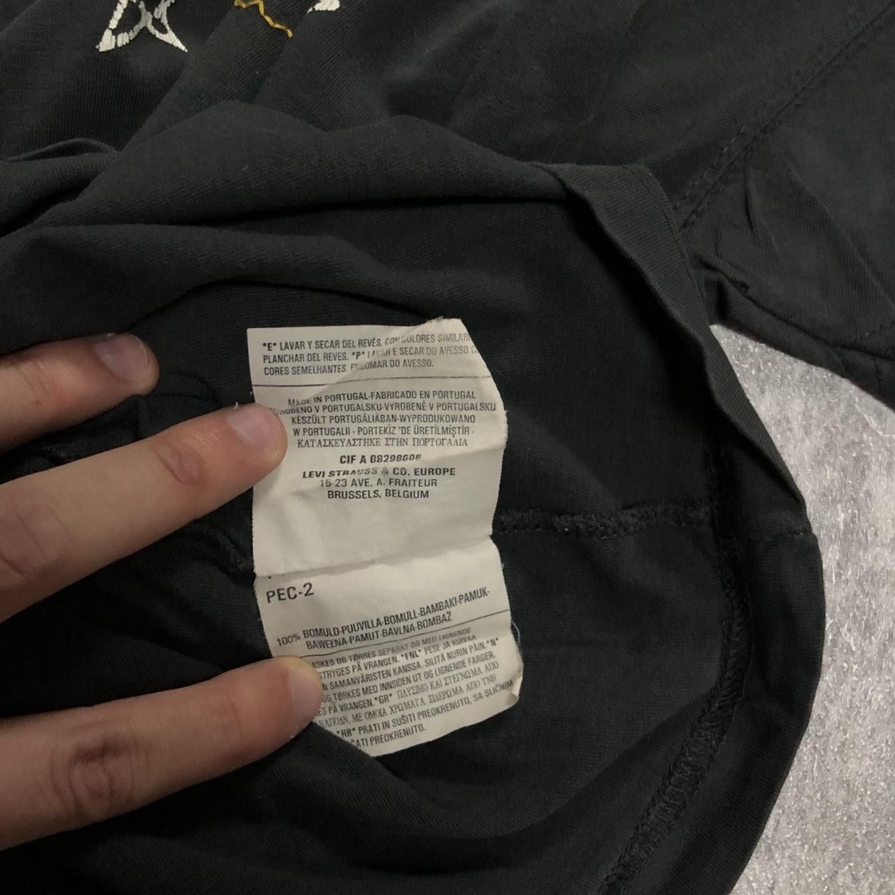 Fruit Of The Loom Black LS & Co. Eagle T-shirt #skater Size US M / EU 48-50 / 2 - 4 Thumbnail